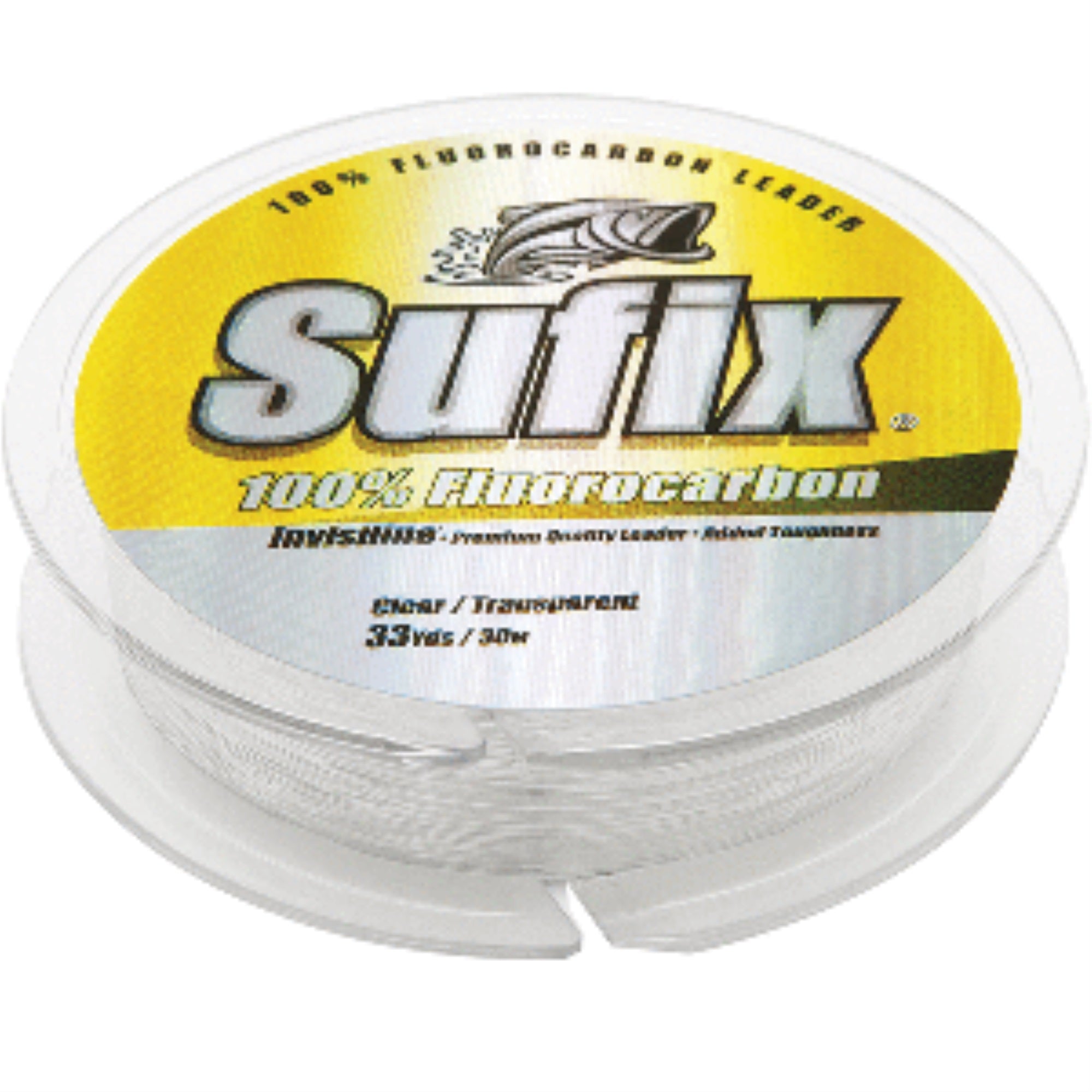 Sufix 100% Fluorocarbon Invisiline&Trade; Leader - 50Lb - 33Yds