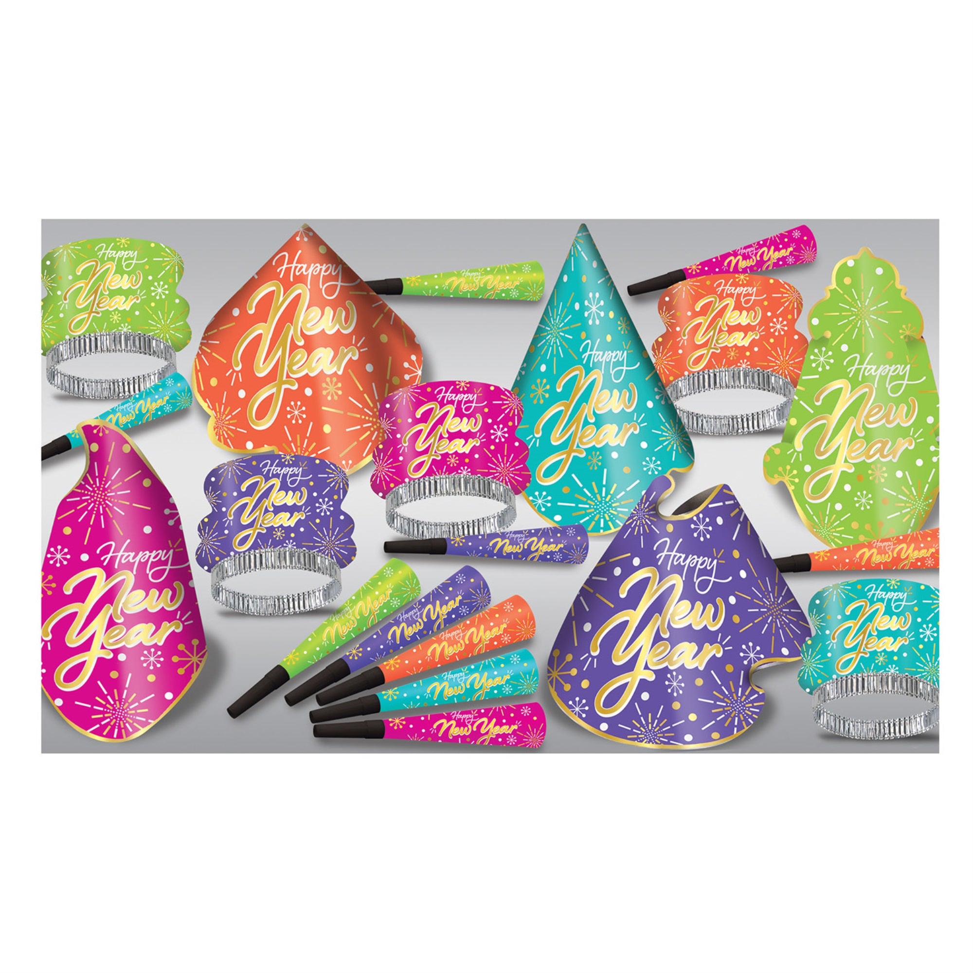 Neon Burst Asst For 10