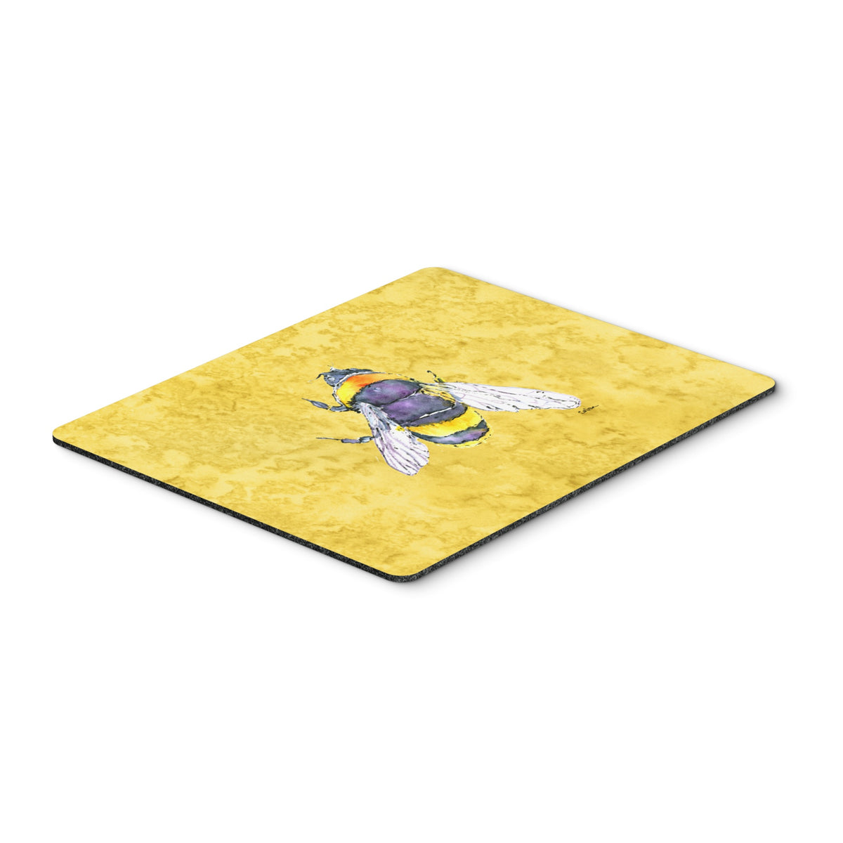 Caroline'S Treasures Bee On Yellow Mouse Pad/Hot Pad/Trivet (8852Mp)