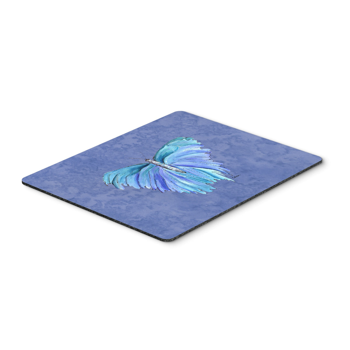 Caroline'S Treasures Butterfly On Slate Blue Mouse Pad/Hot Pad/Trivet (8855Mp)