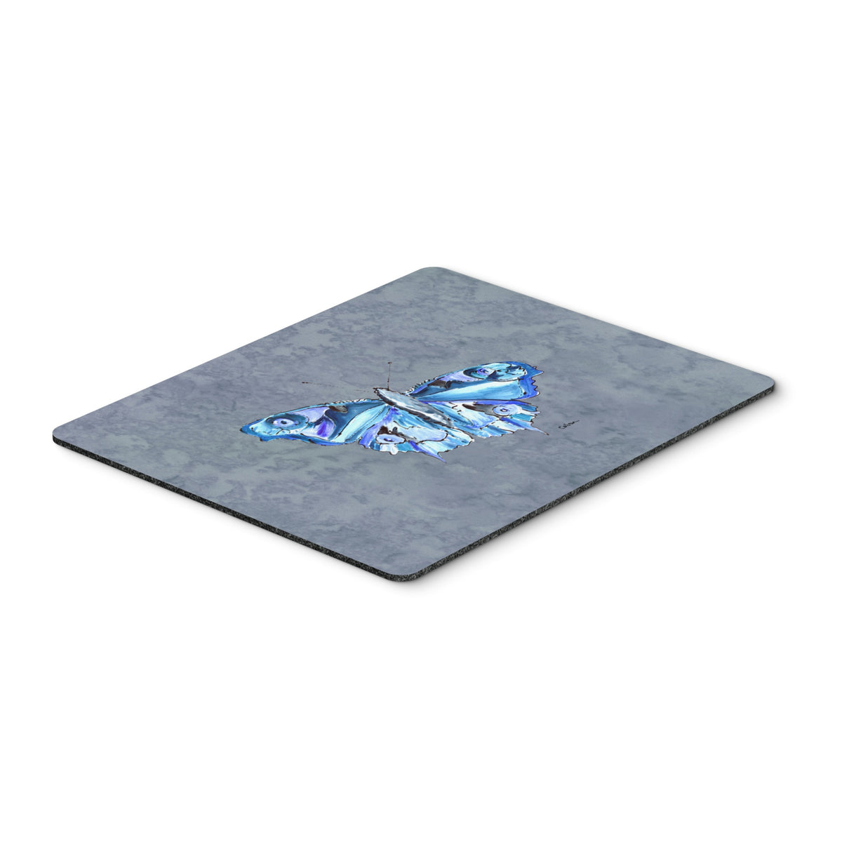 Caroline'S Treasures Butterfly On Gray Mouse Pad/Hot Pad/Trivet (8856Mp)