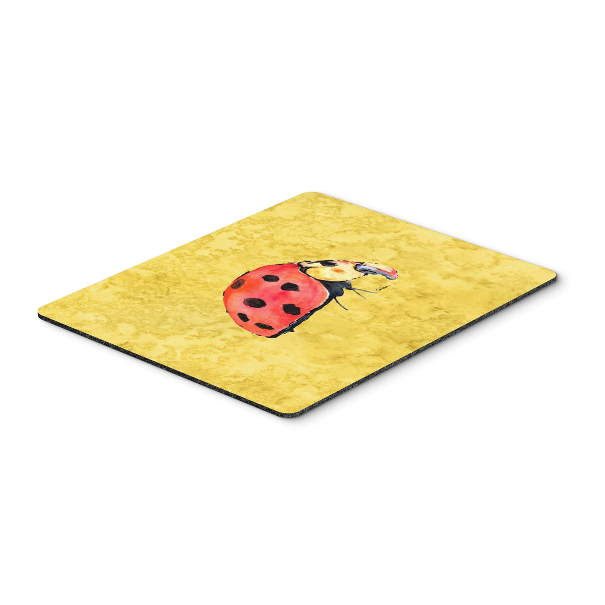 Caroline'S Treasures Lady Bug On Yellow Mouse Pad/Hot Pad/Trivet (8867Mp)