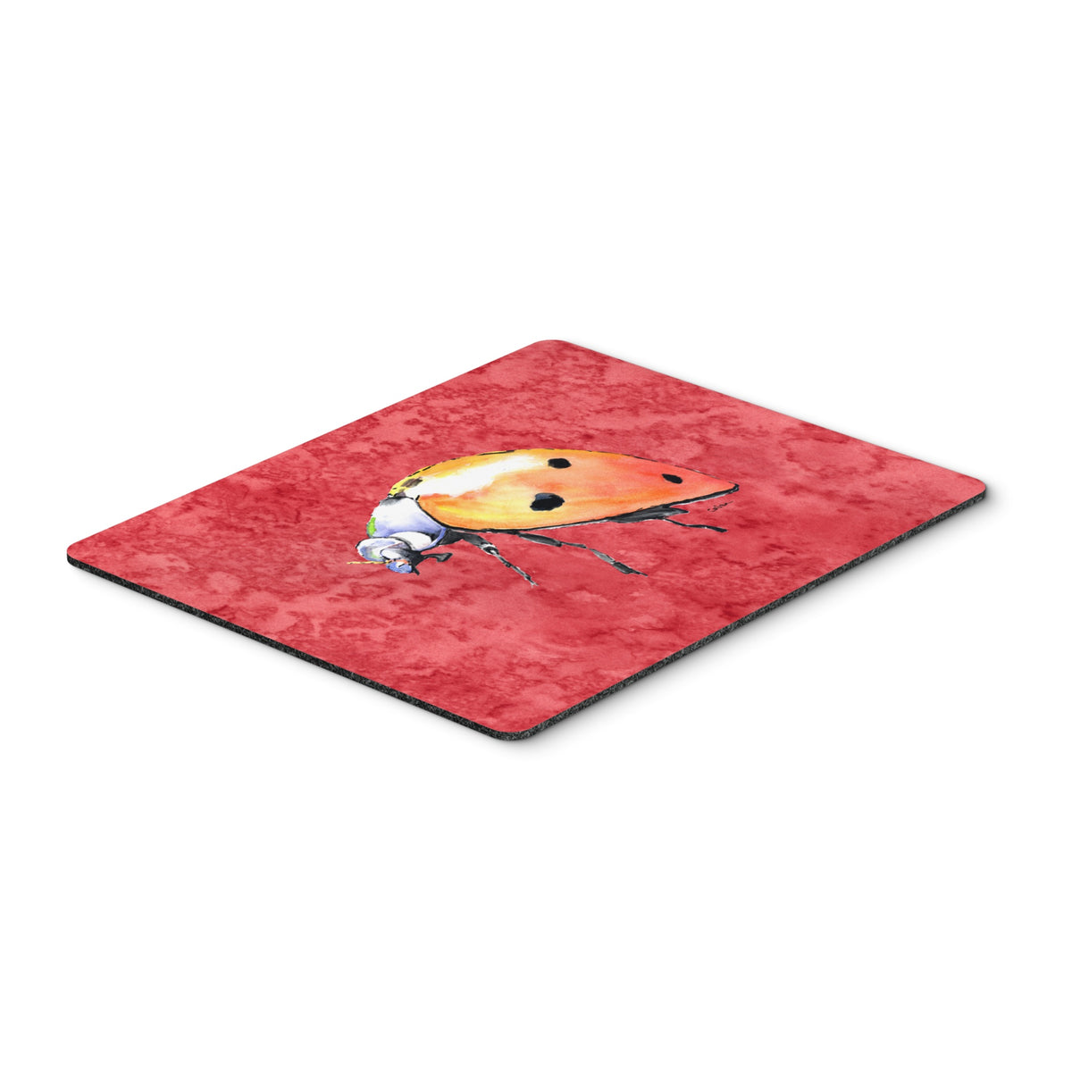 Caroline'S Treasures Lady Bug On Red Mouse Pad/Hot Pad/Trivet (8868Mp)