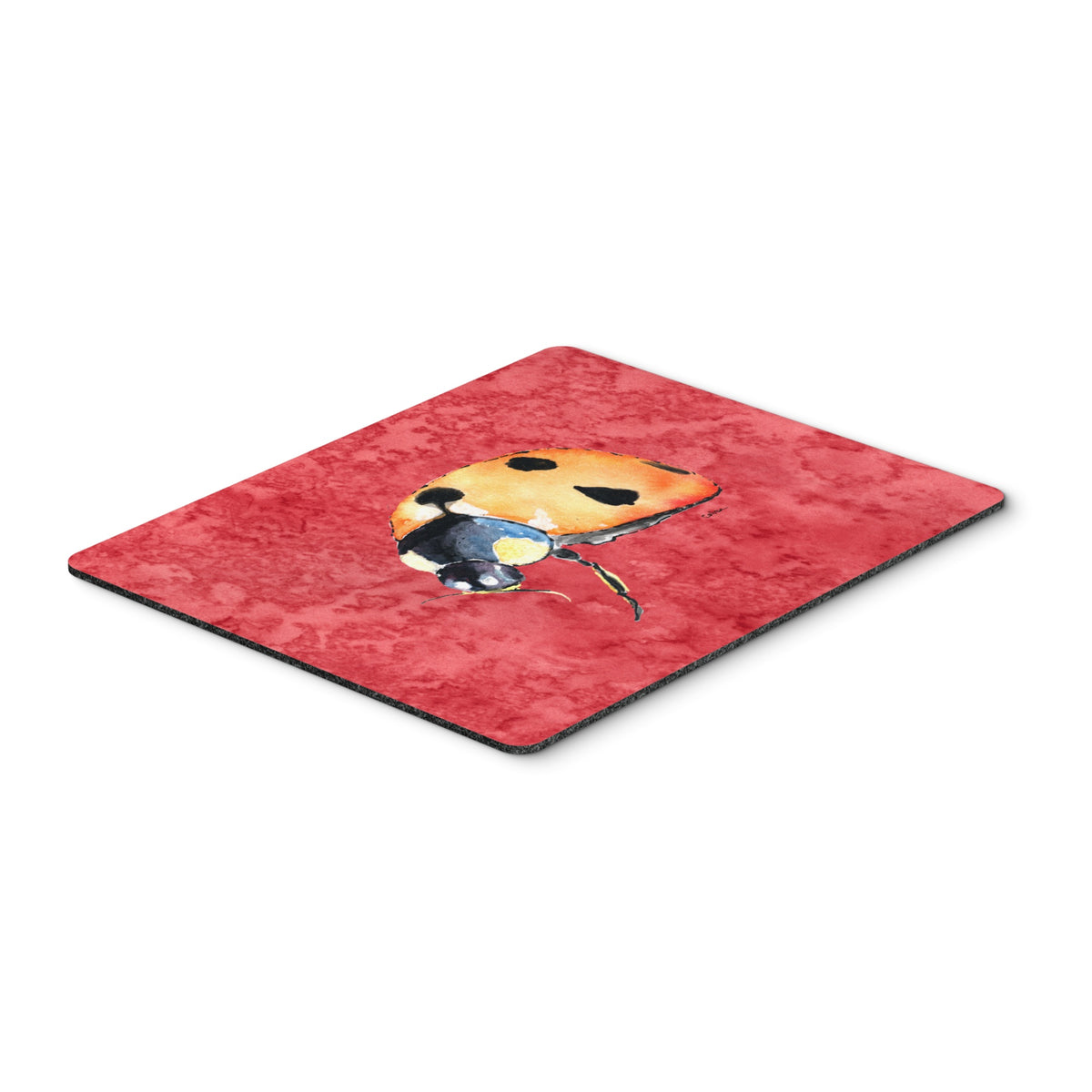 Caroline'S Treasures Lady Bug On Red Mouse Pad/Hot Pad/Trivet (8869Mp)