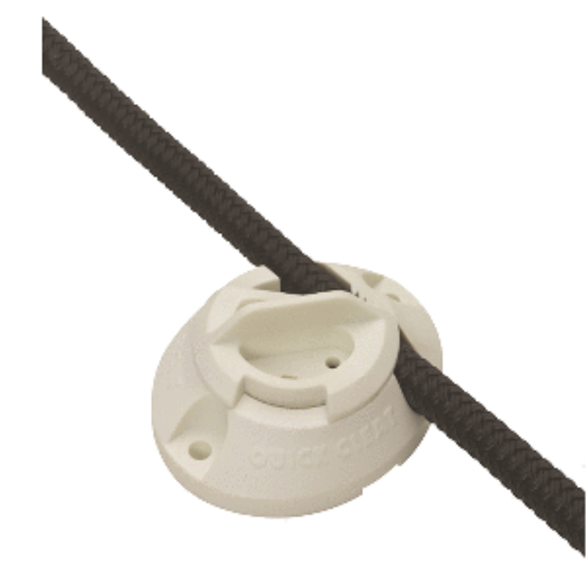 Barton Marine Quick Cleat - 5/16' - White