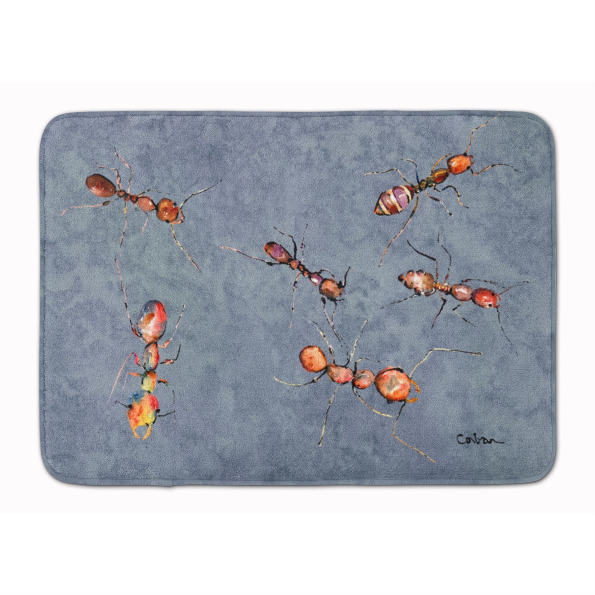 Caroline'S Treasures Ants Floor Mat, 19 X 27, Multicolor