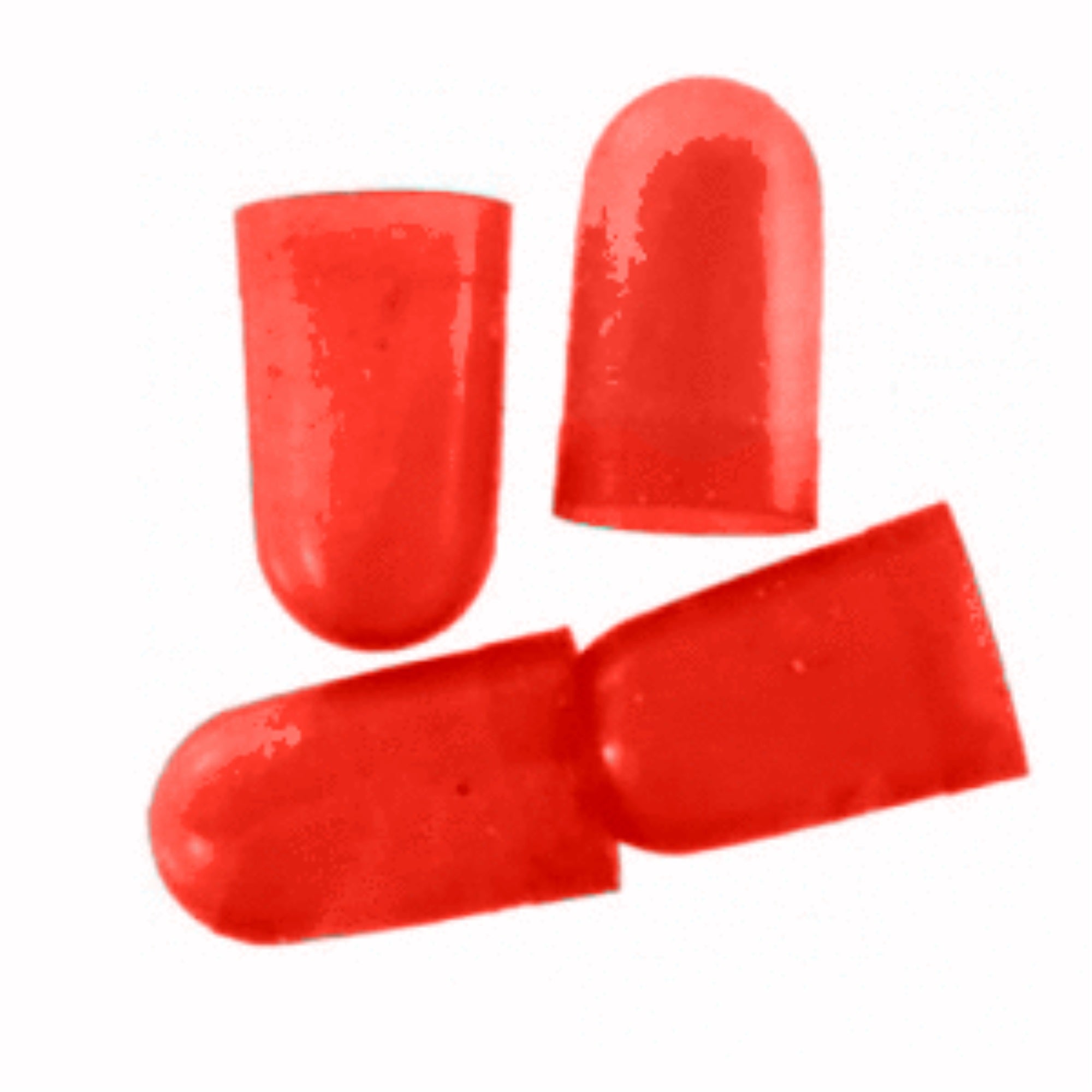 Vdo Light Diffuser F/Type D Peanut Bulb - Red - 4 Pack
