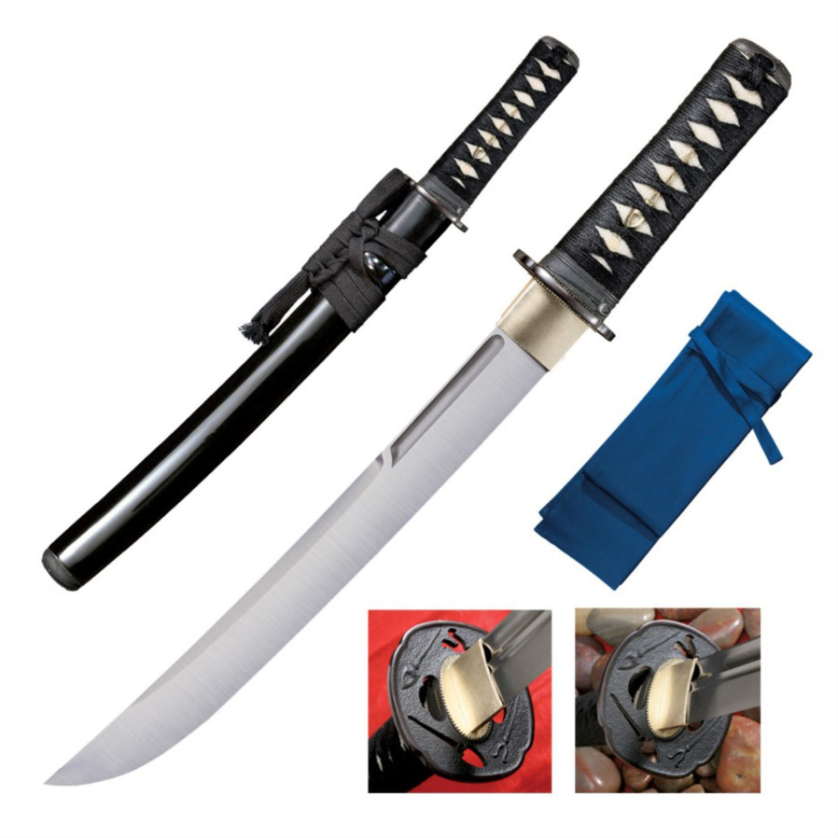 Cold Steel 88Bt O Tanto Warrior Series Wood Scabbard