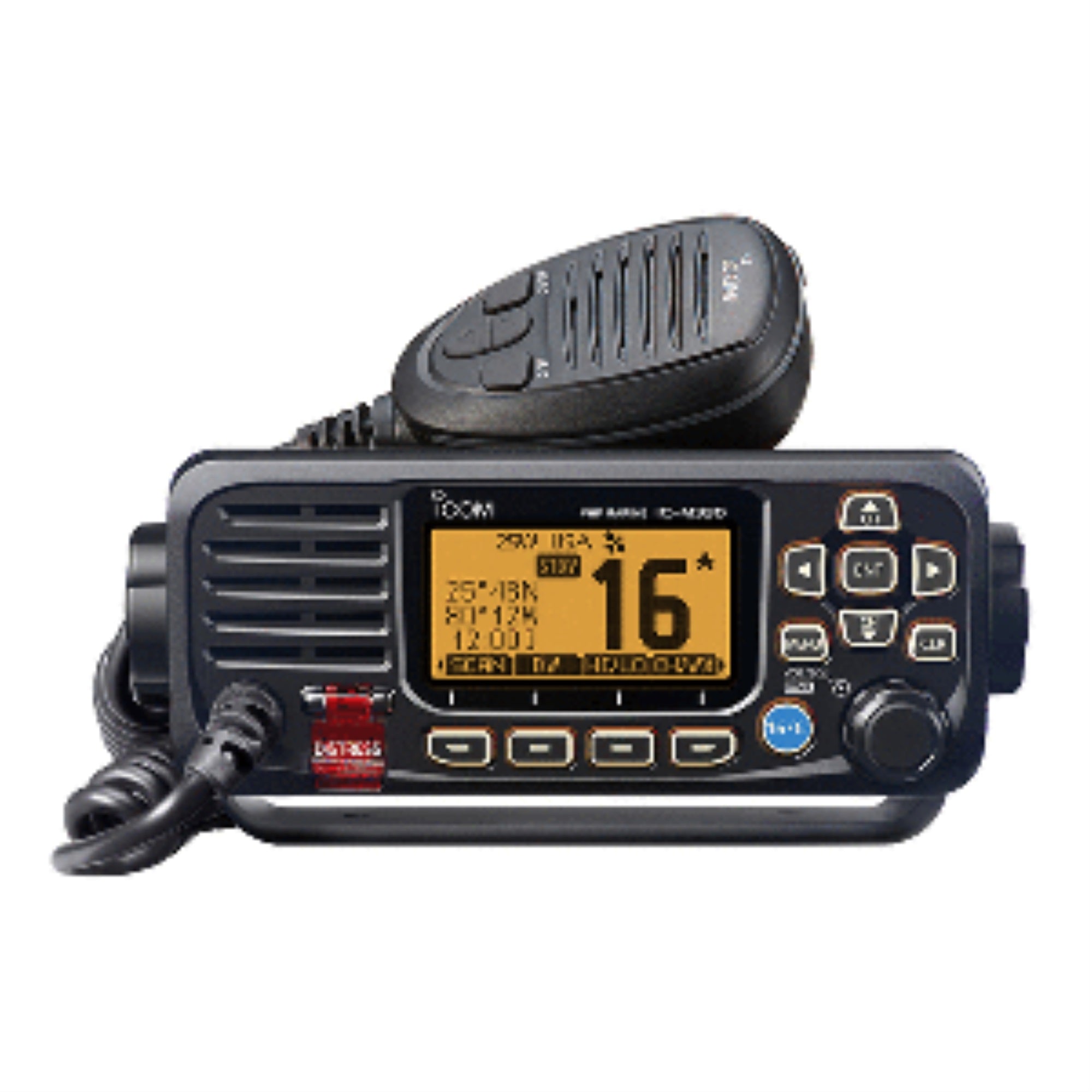 Icom M330 Vhf Compact Radio - Black