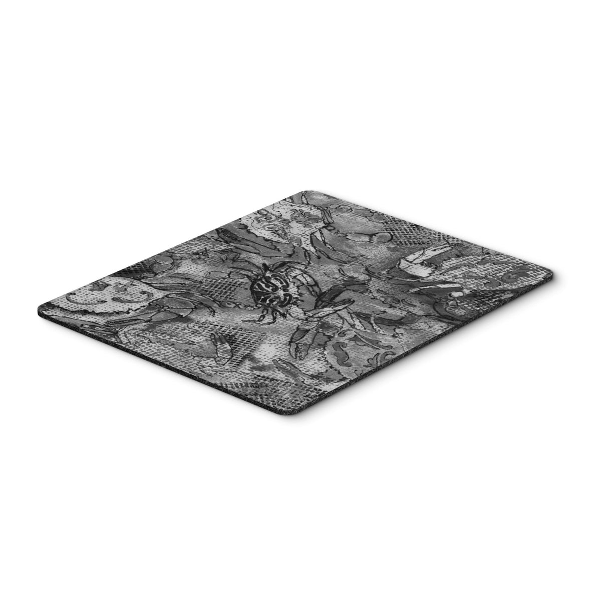 Caroline'S Treasures Grey Canvas Abstract Crabs Mouse Pad/Hot Pad/Trivet (8953Mp)