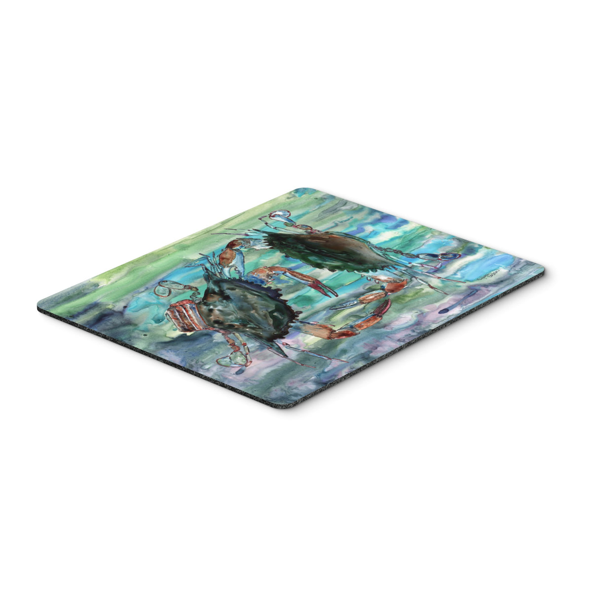 Caroline'S Treasures Watery Teal & Purple Crabs Mouse Pad/Hot Pad/Trivet (8954Mp)