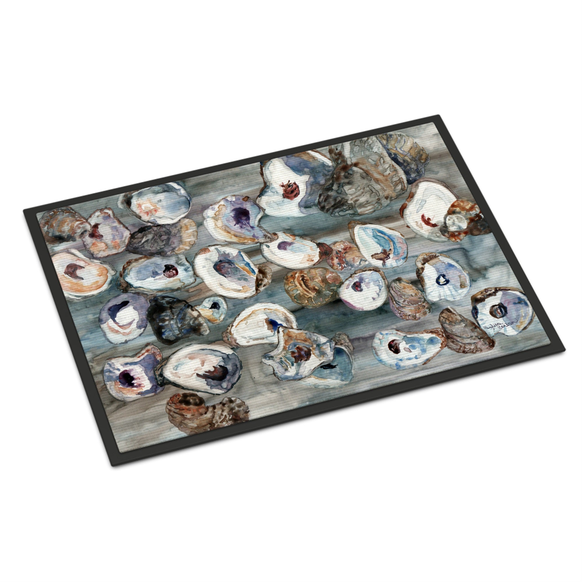 Caroline'S Treasures 8957Jmat Bunch Of Oysters Indoor Or Outdoor Mat, 24 X 36, Multicolor