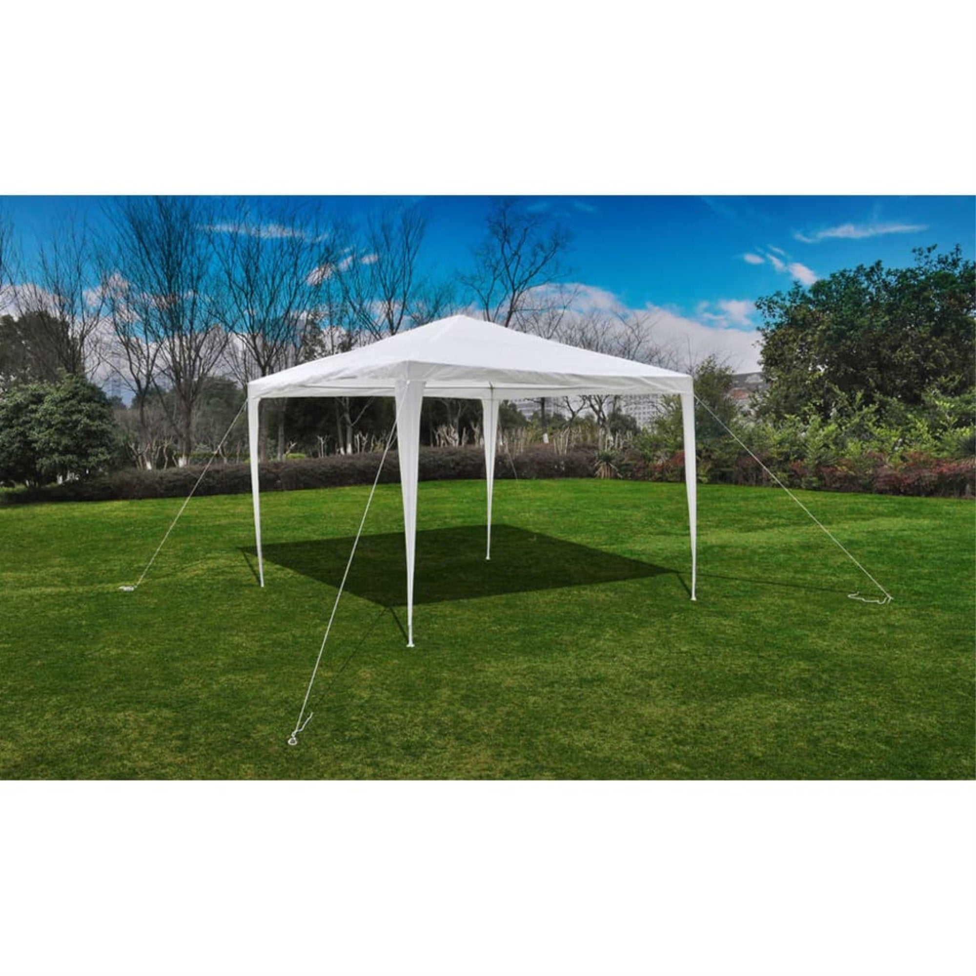 Vidaxl 10'X10' Pyramid-Roof Garden Gazebo Pavilion