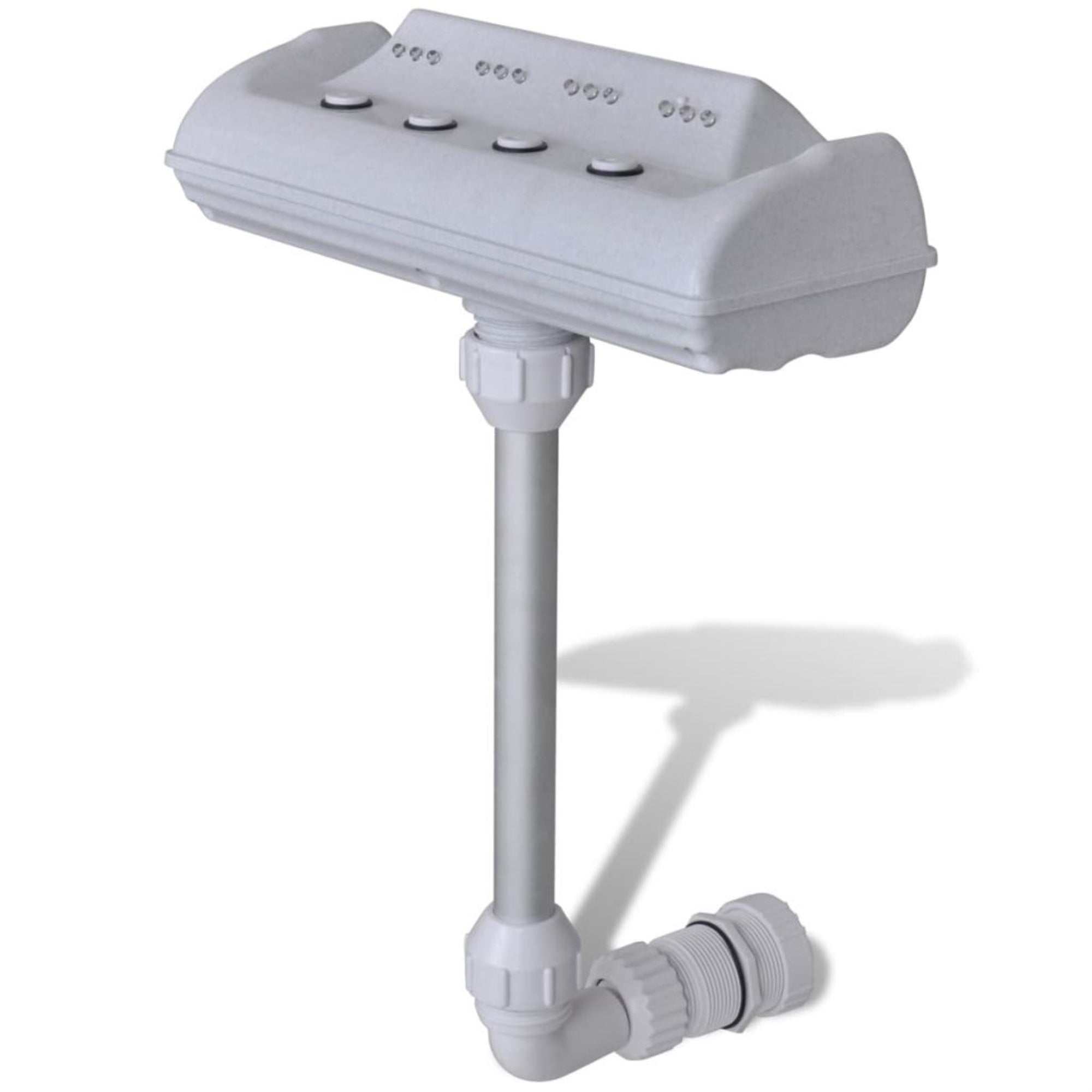 Cascade Waterfall Swimming Pool Fountain With Led Lights - 90504: Mesmerizing Colors, Adjustable Height & Strength, Easy Installation