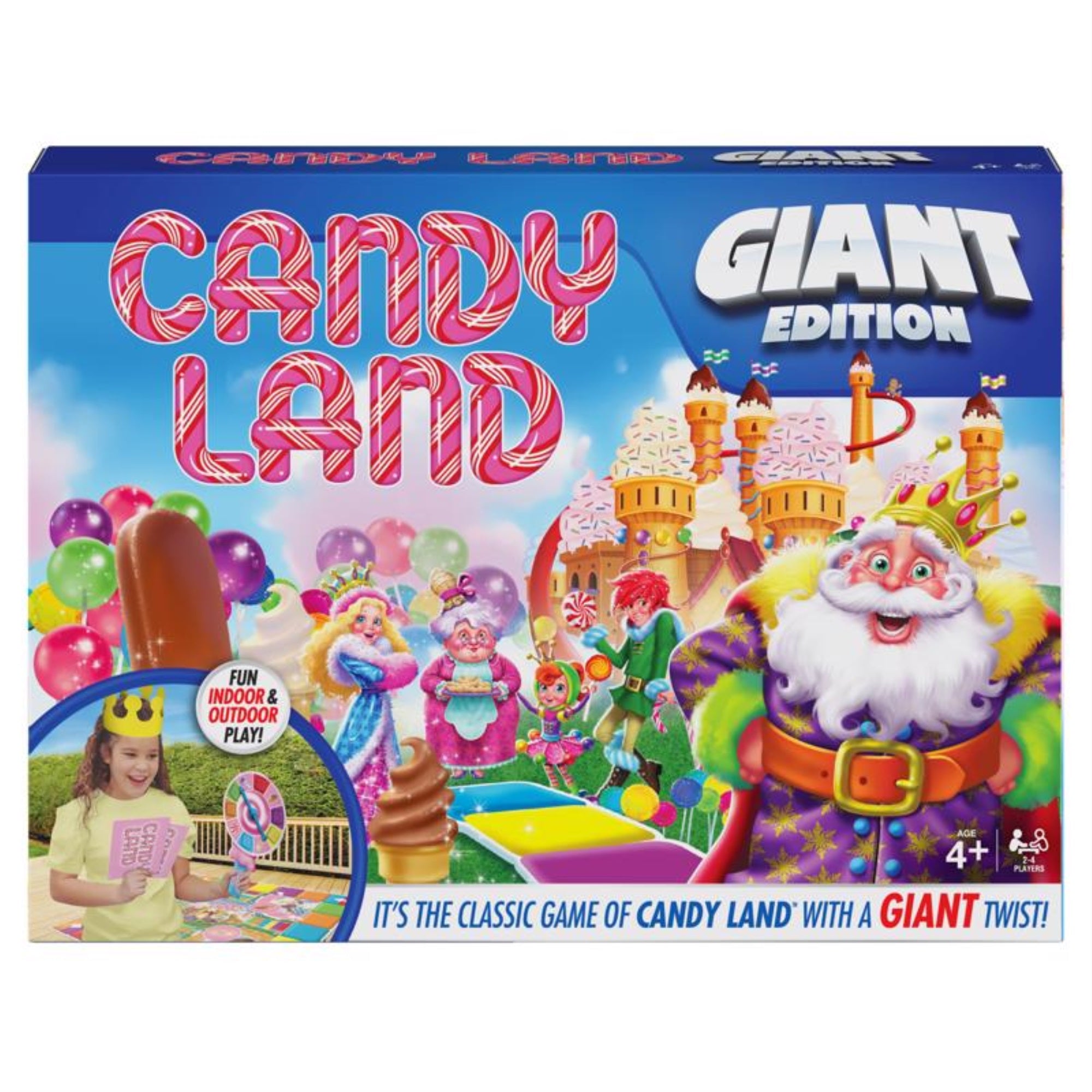 Spin Master Candy Land Giant Edition Board Game Multicolored ( Pack of 1)