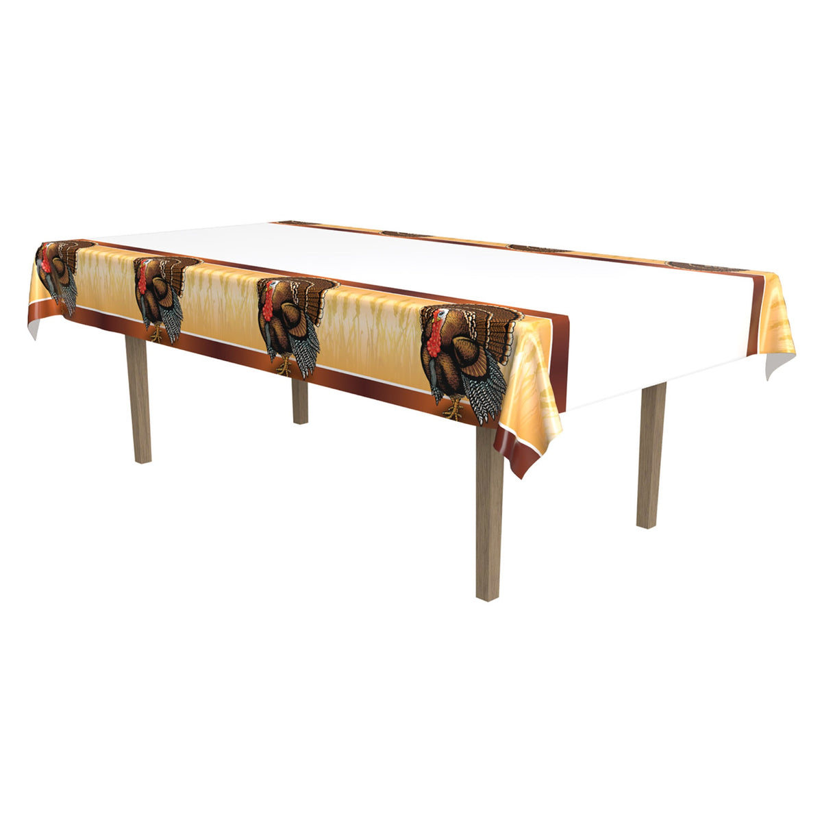 Turkey Tablecover, (Pack Of 12)