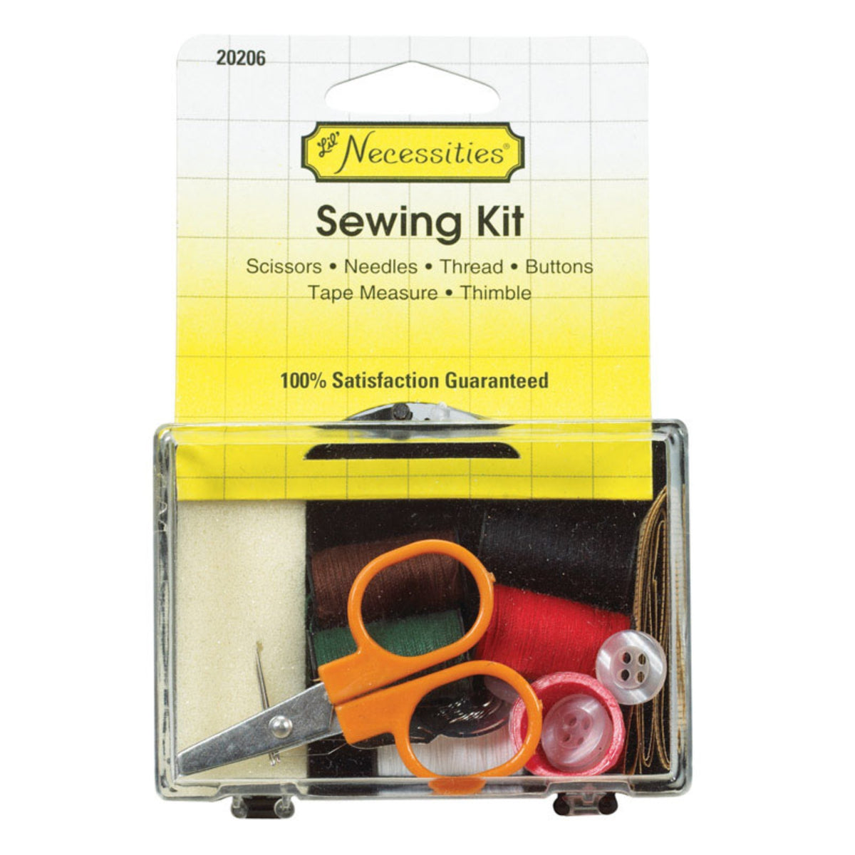 Travel Sewing Kit (Pack Of 6)