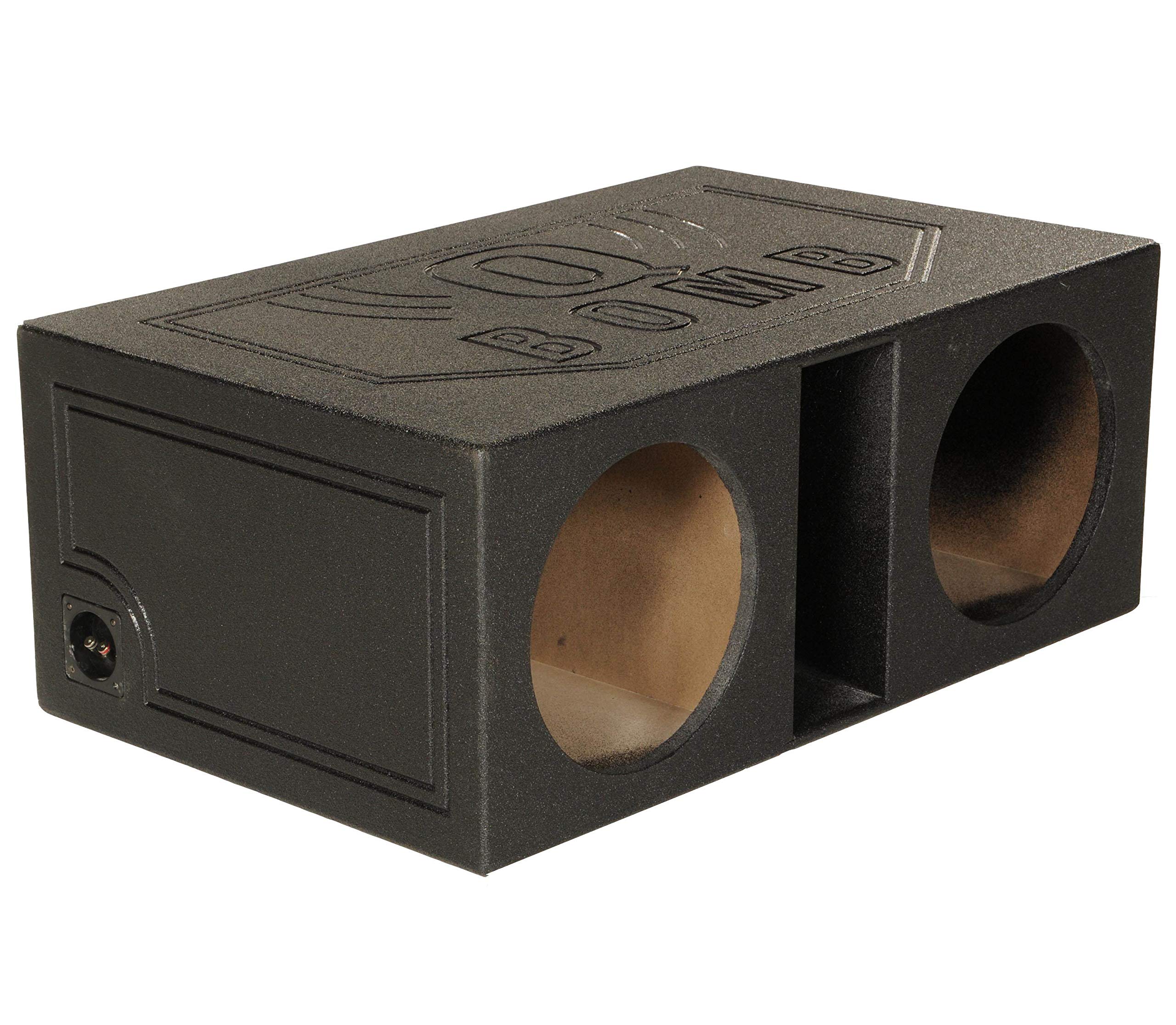 Qpower Dual 12 Vented Extra Large SPL Woofer Box ″Q Bomb