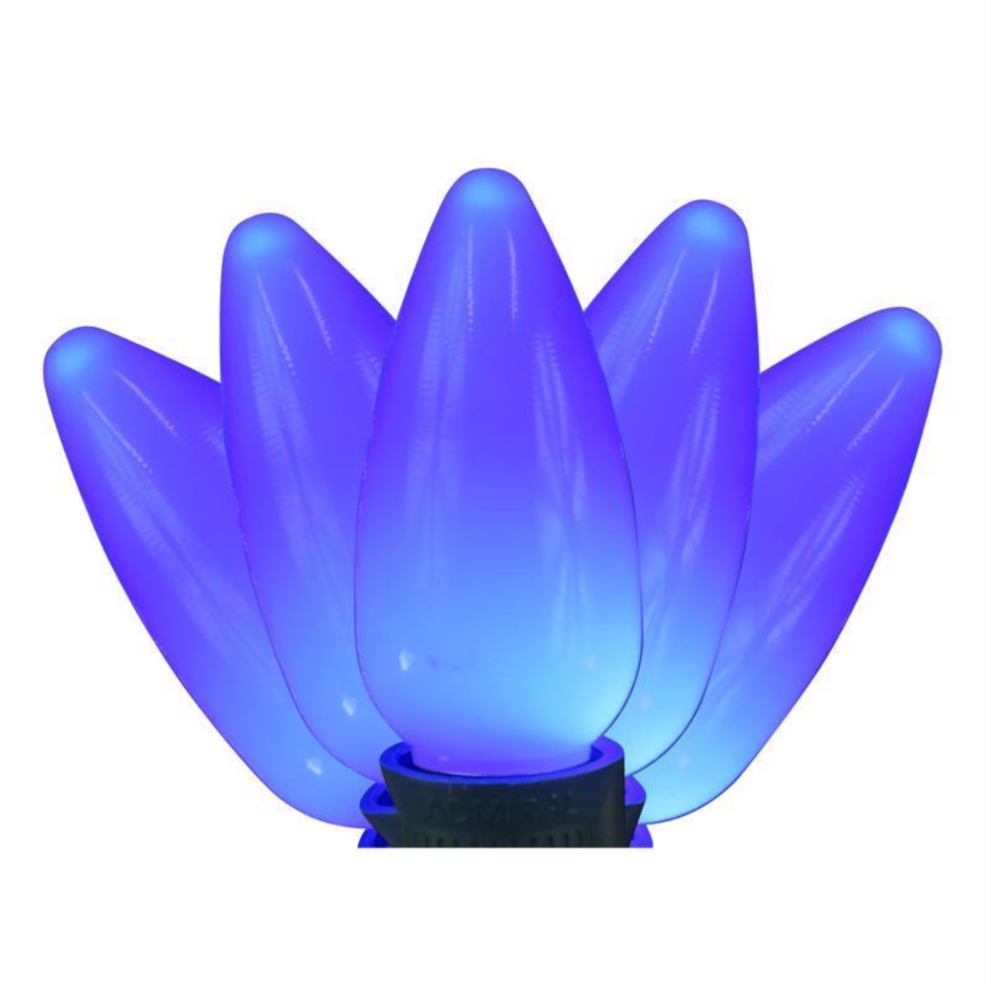 Holiday Bright Lights LED PS C9 Blue 25 ct Christmas Light Bulbs, (Pack of 1)