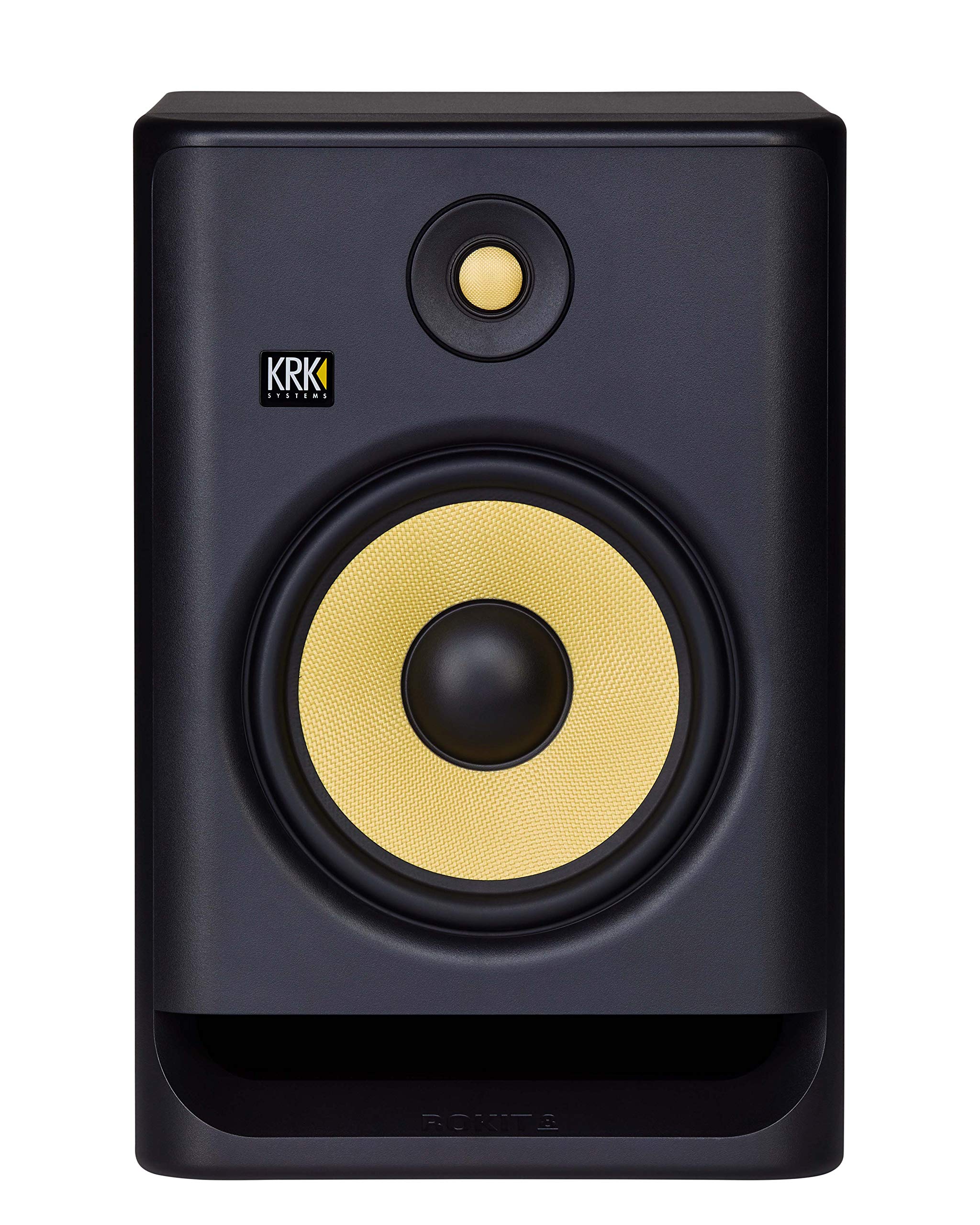 Krk Rp8 Rokit 8 G4 Professional Bi-Amp 8 Powered Studio Monitor, Black (Rp8G4)