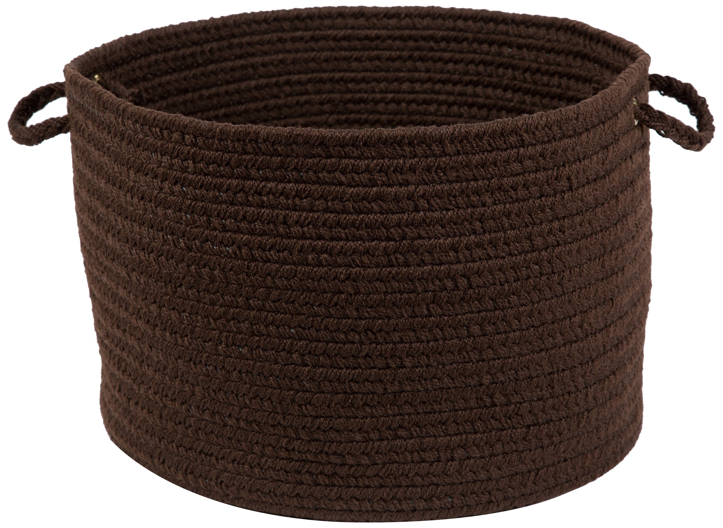 Rhody Rug S011B018X012 Braided Area Rugs, Brown, 18 x 12""