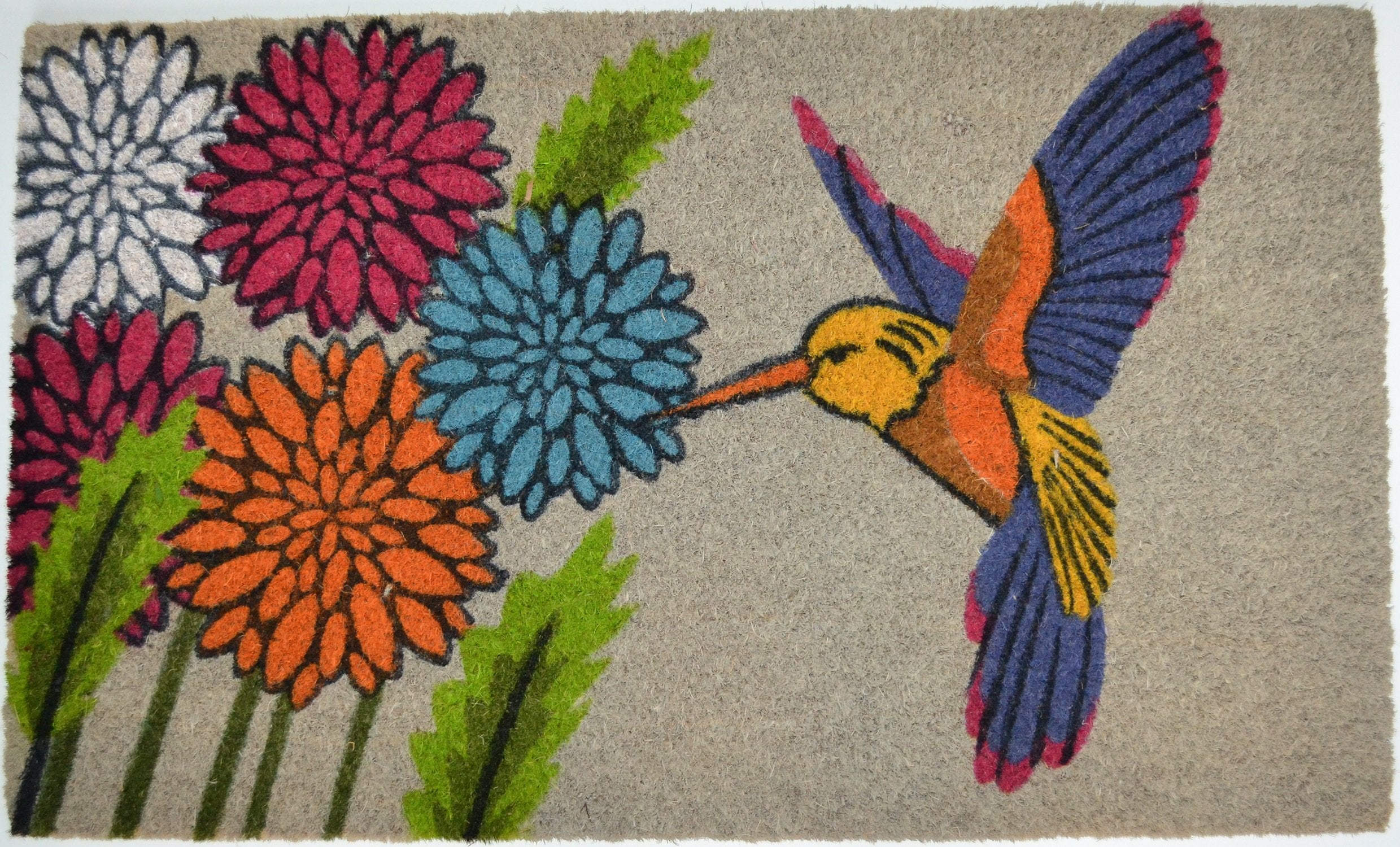 Blue Hummingbird Multicolor -556PVC