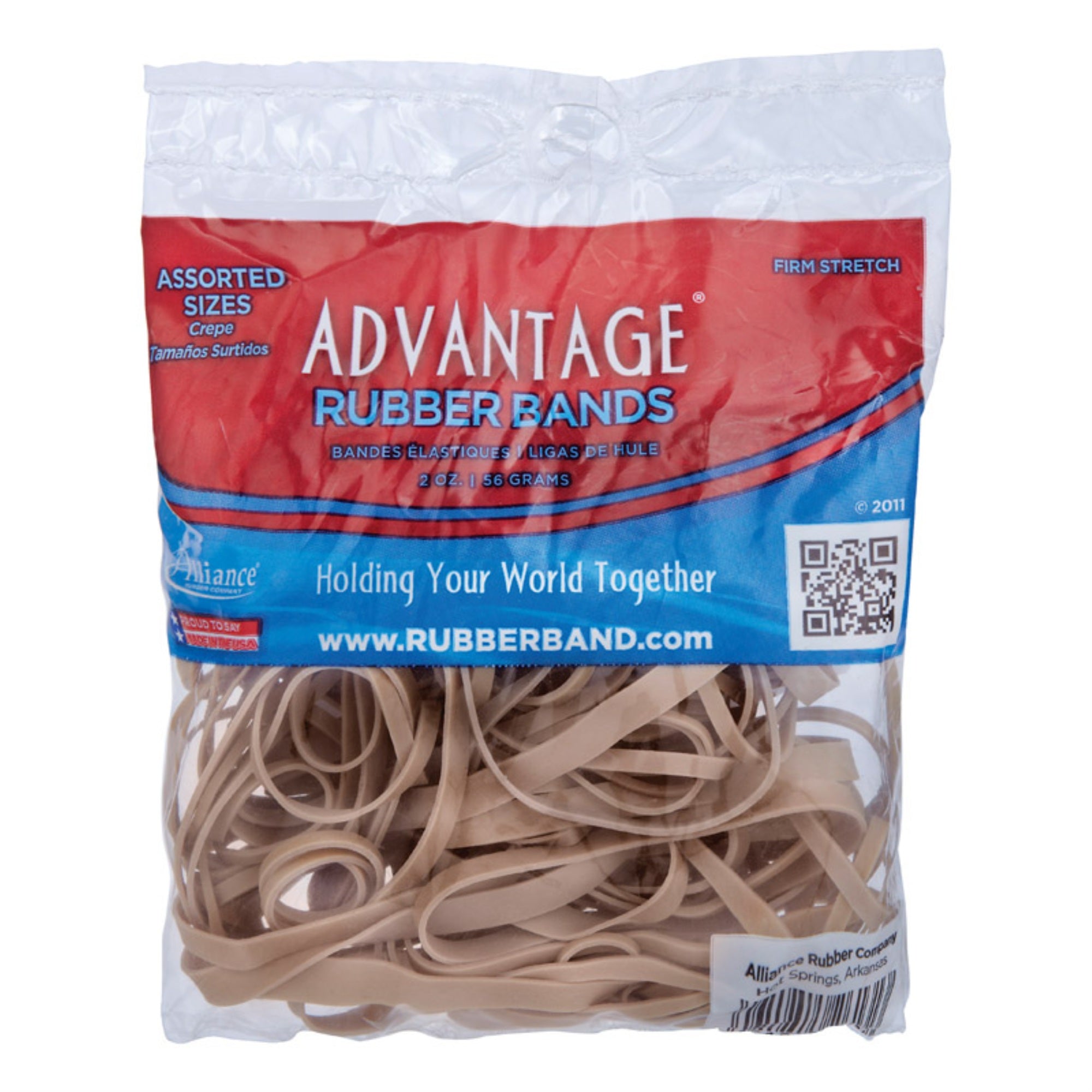 Rubber Bands Asst 2.0Z (Pack Of 9)