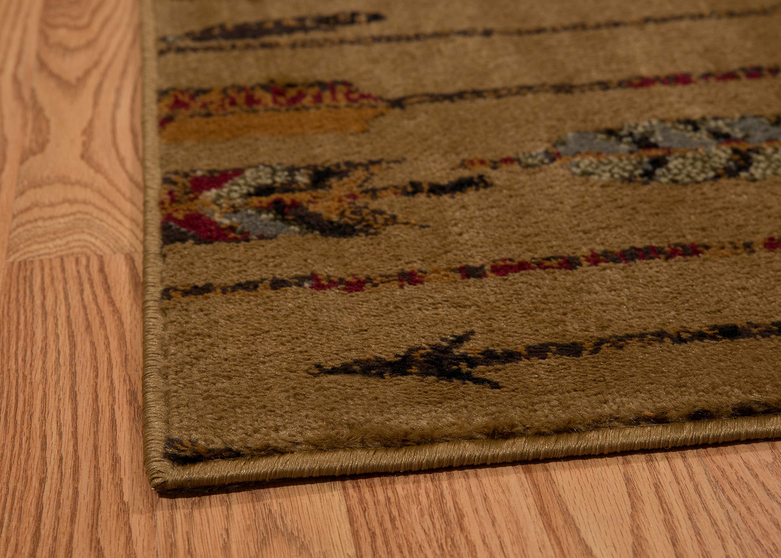 United Weavers Affinity Quilted Arrow Natural Oversize Rug 710 x 106