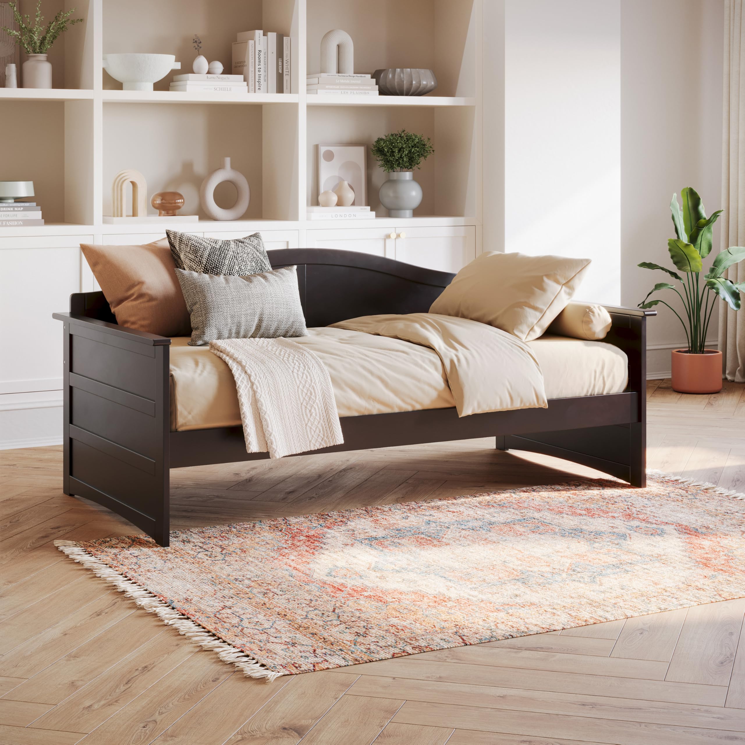 AFI Acadia Twin Wood Daybed in Espresso
