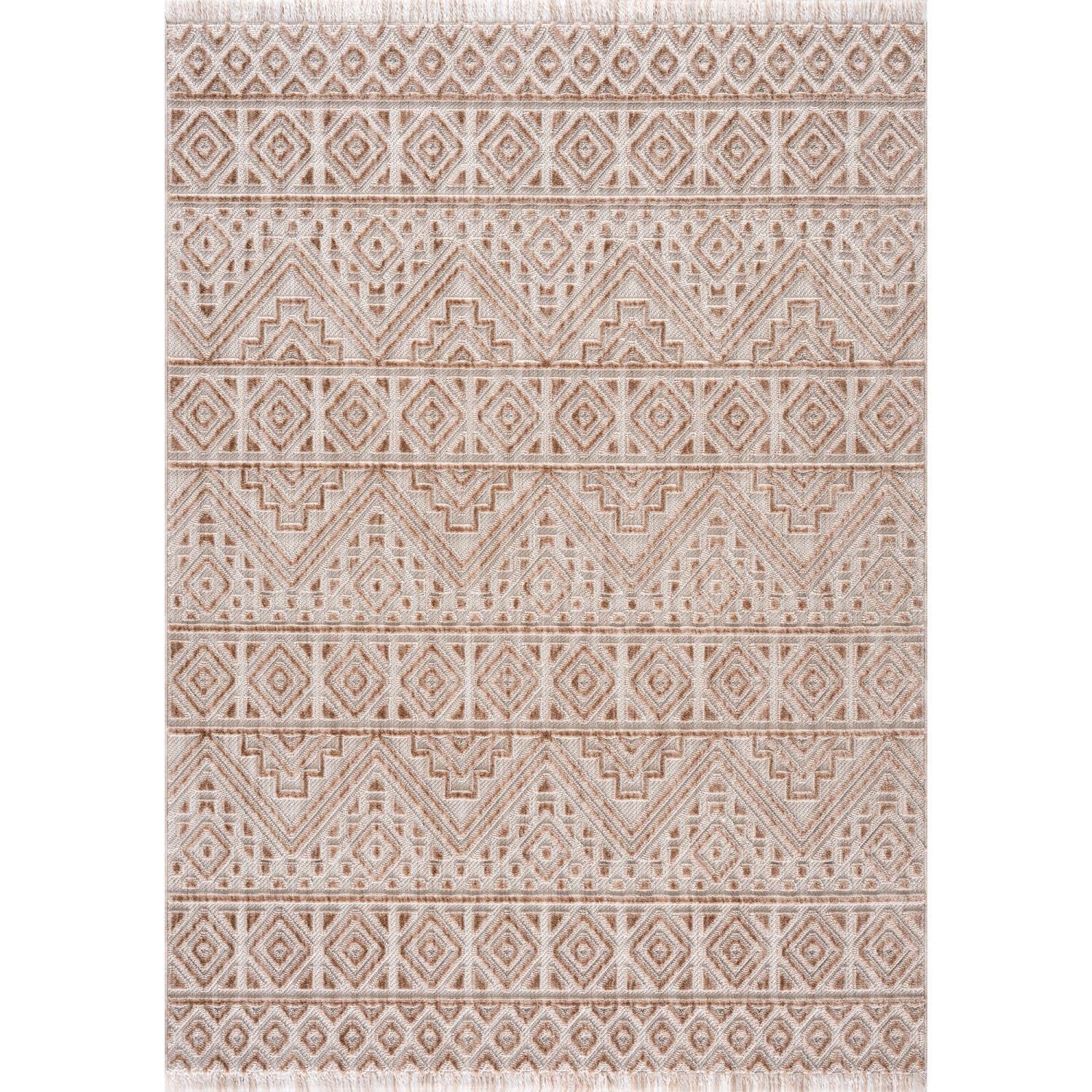 United Weavers Chelsea Kane Brown Area Rug 53 x 72”