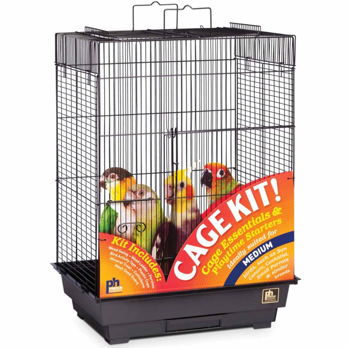Playtop Bird Cage Kit - Black