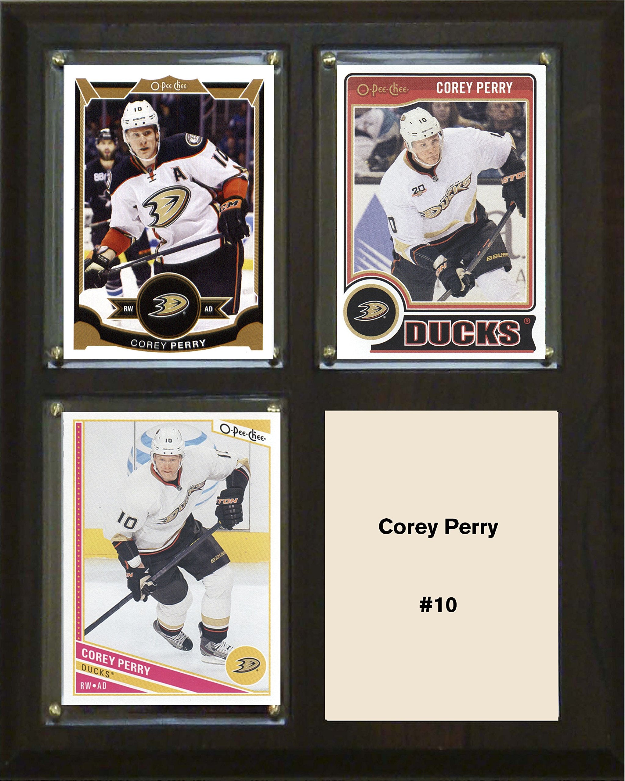 NHL 8x10″ Corey Perry Anaheim Ducks Three Card Plaque