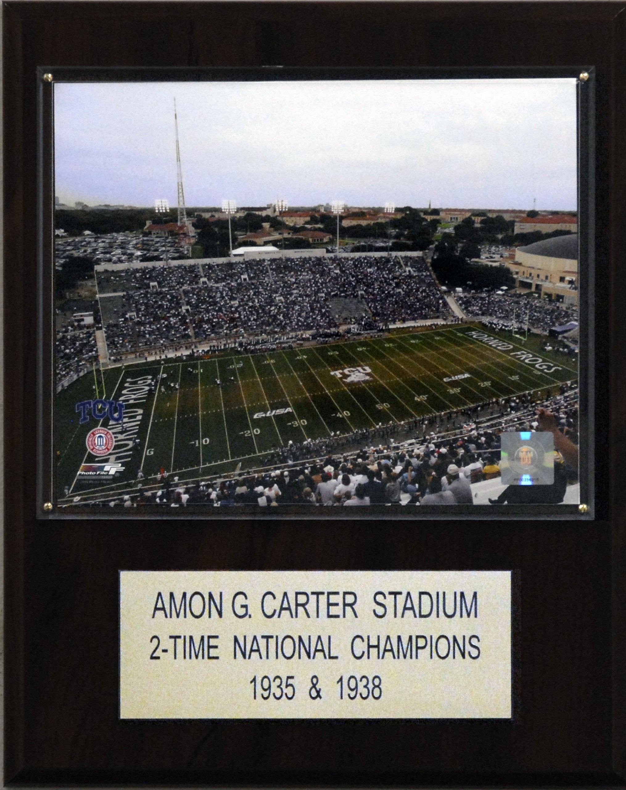 NCAA Football 12x15″ Amon G. Carter Stadium Stadium Plaque