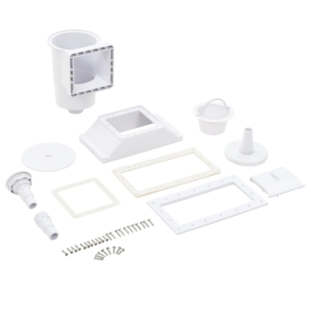 Vidaxl 11 Piece Wide-Mouth Pool Skimmer 13.5'X9.8'X12'