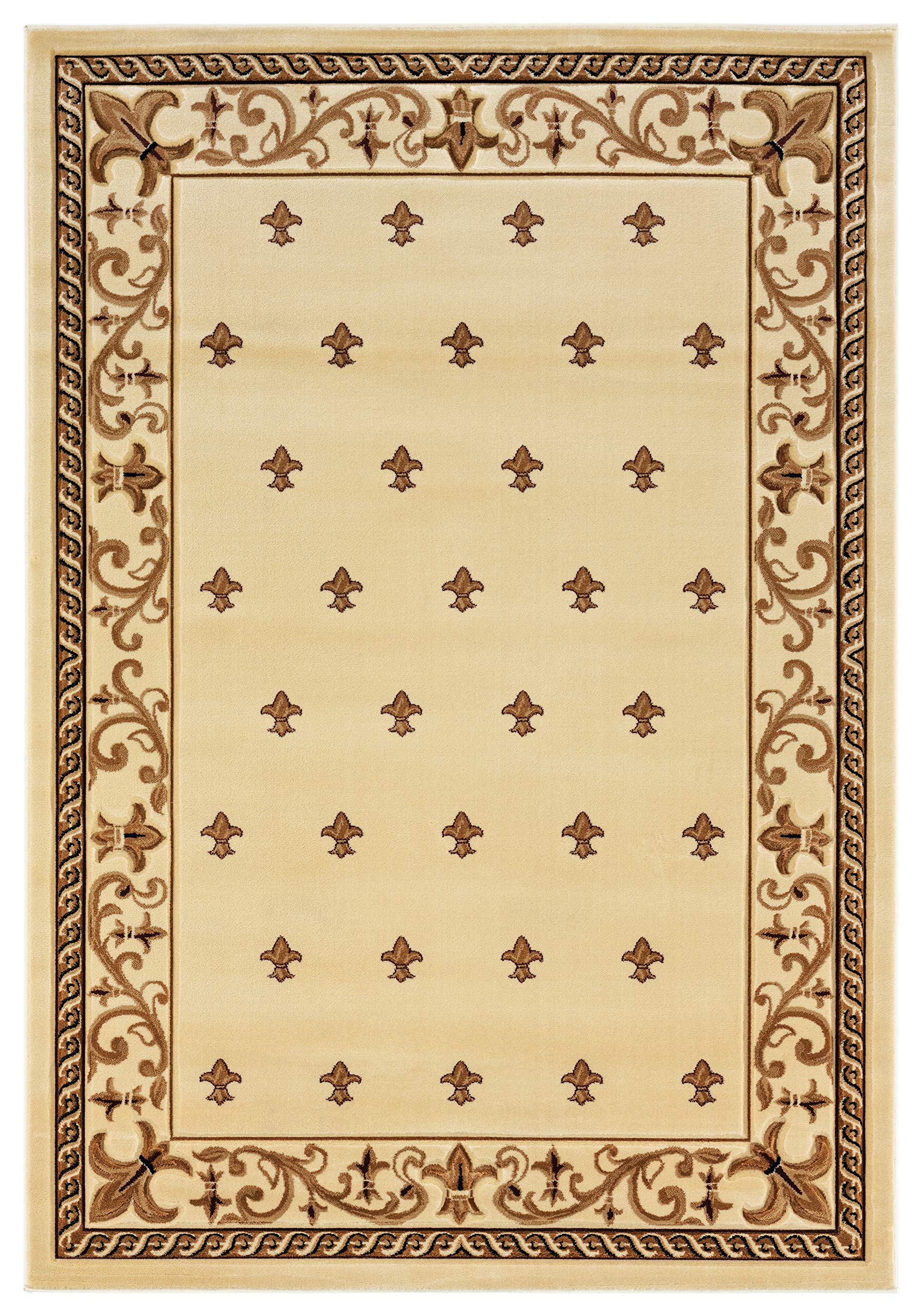 United Weavers Bristol Wington Beige Area Rug 53 x 76