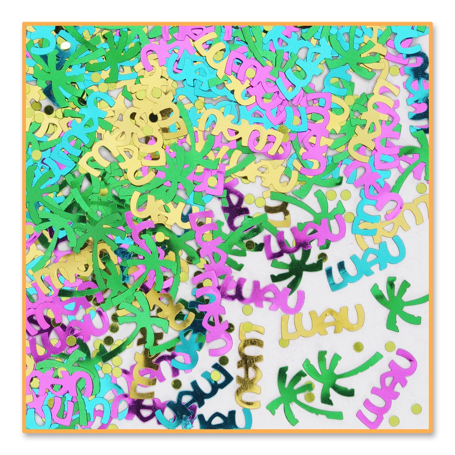 Luau Party Confetti (Pack of 6)