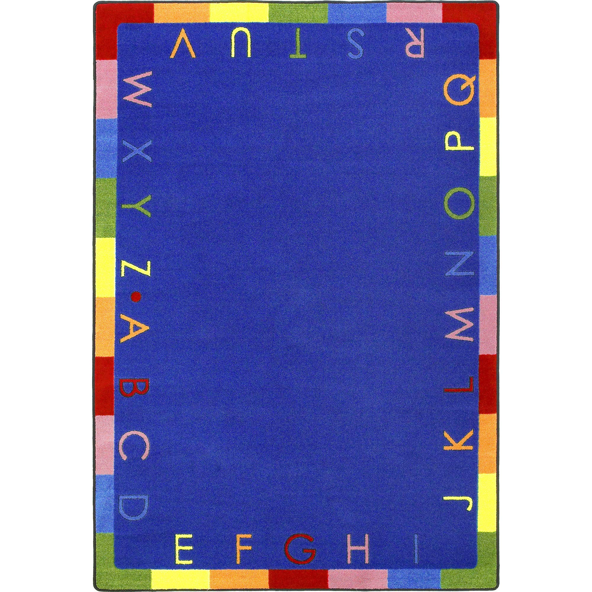 Rainbow Alphabet 310 x 54??area rug in color Primary