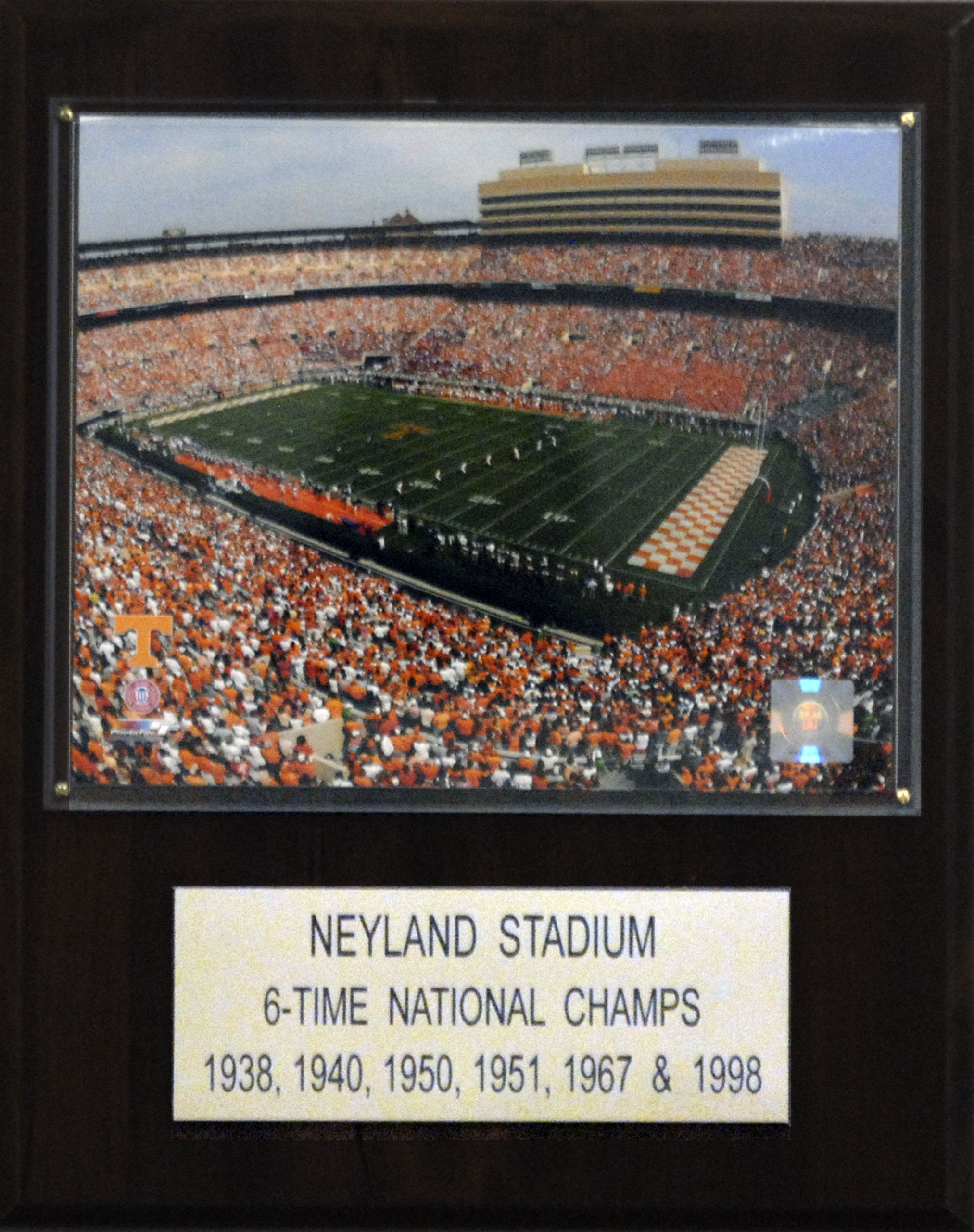 NCAA Football 12x15” Neyland Stadium Stadium Plaque
