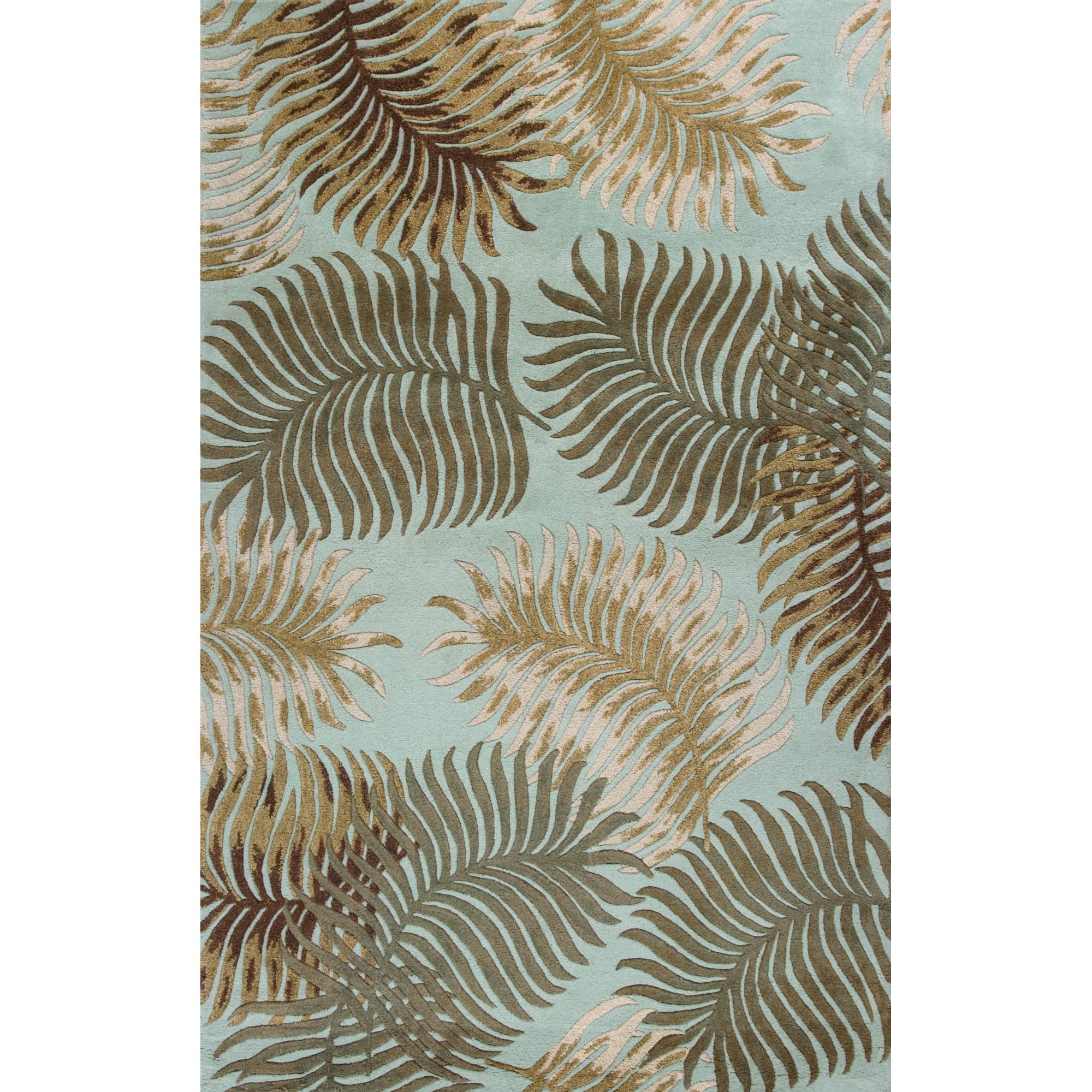 Havana 2612 Aqua Fern View Size 5 X 8