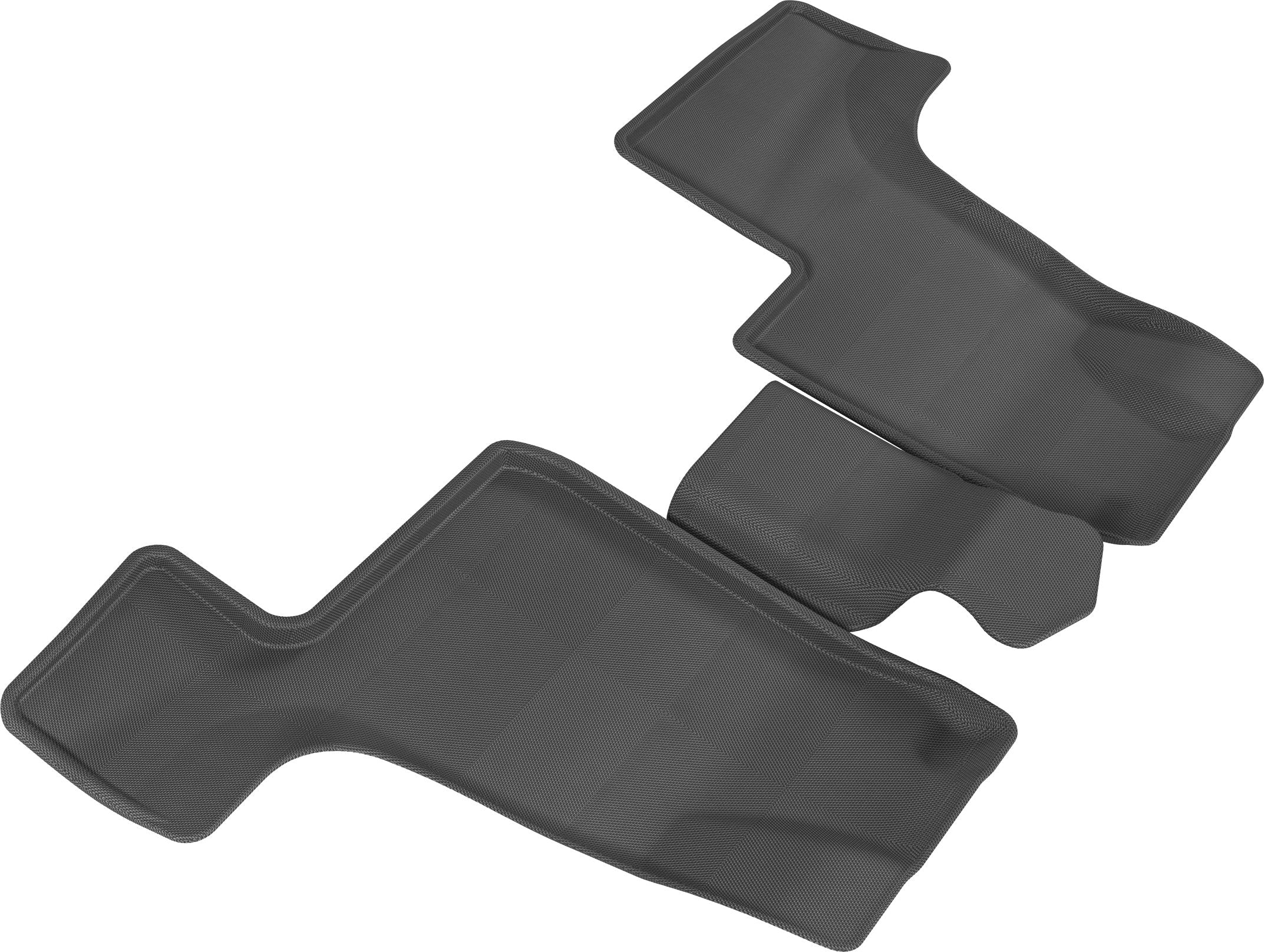 3D MAXpider MERCEDES-BENZ GLS SUV (X166) 2017-2019 / GL-CLASS (X166) 2013-2016 KAGU BLACK R3 (3PCS)