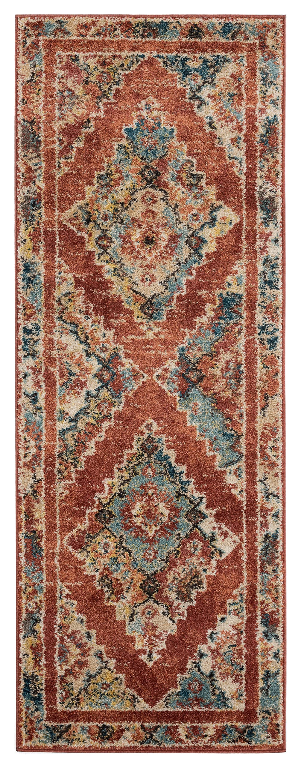 United Weavers Marrakesh Dame Brick Runner Rug 27 x 72
