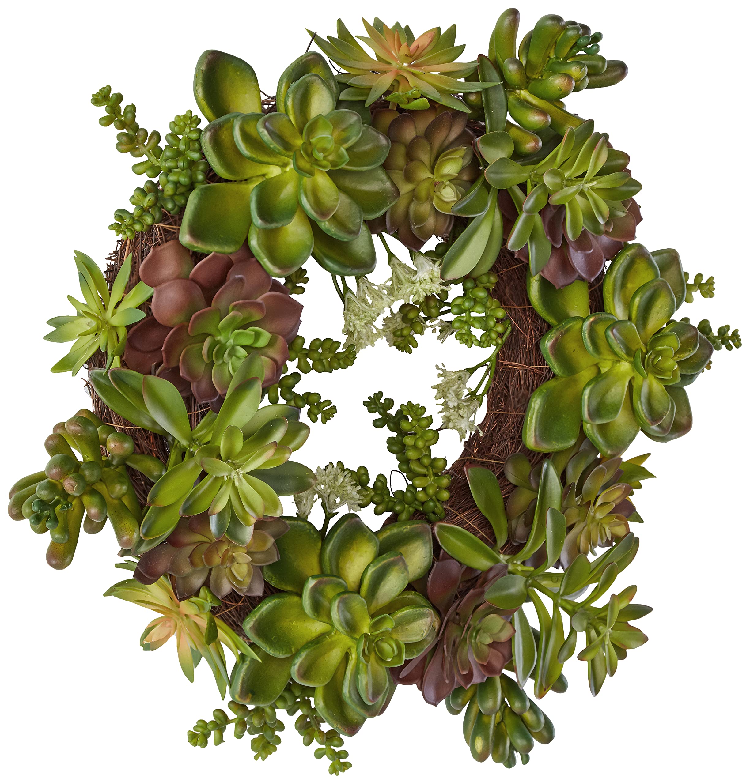 20″ Succulent Wreath