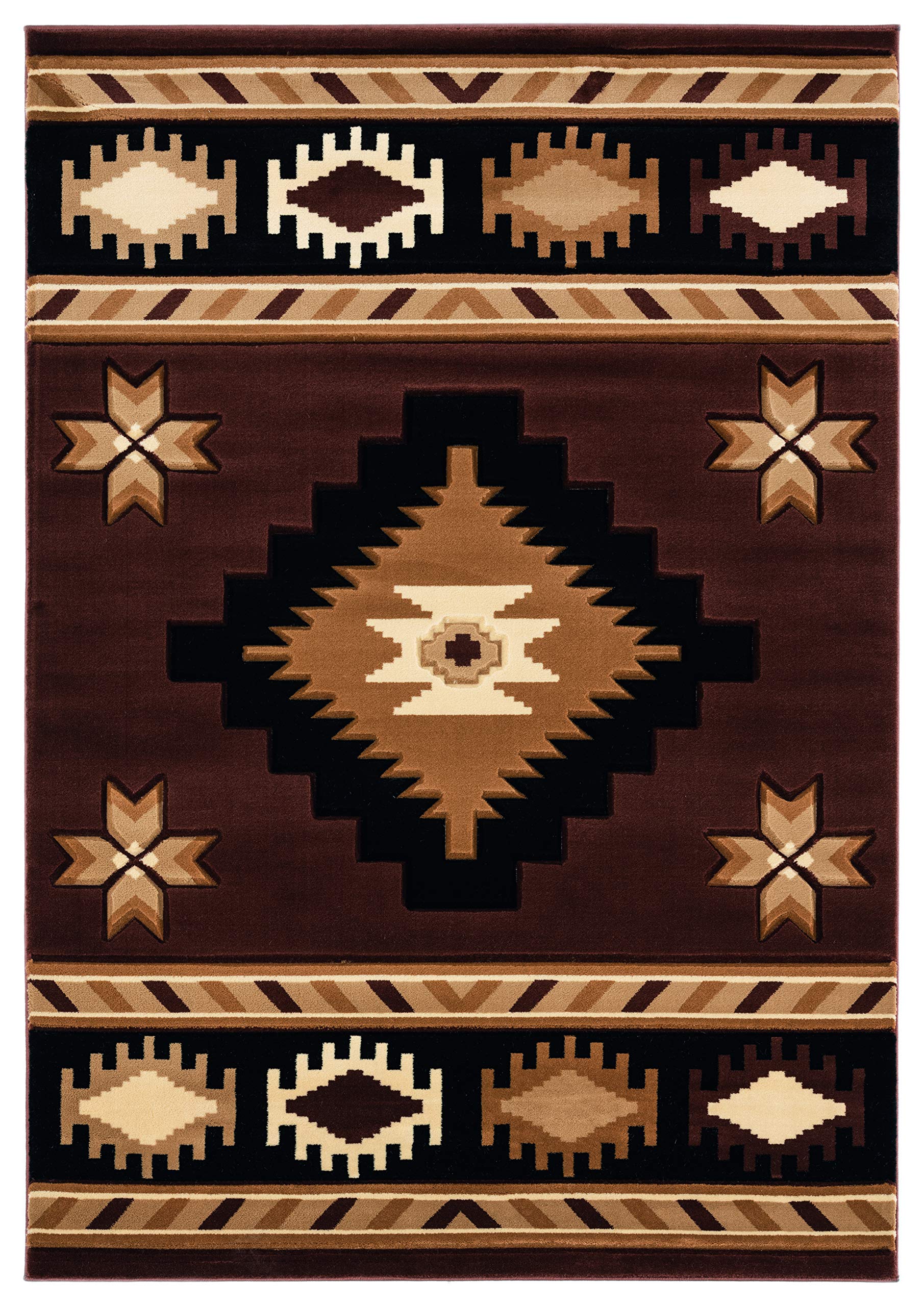 United Weavers Bristol Caliente Red Mat Rug 27 x 42