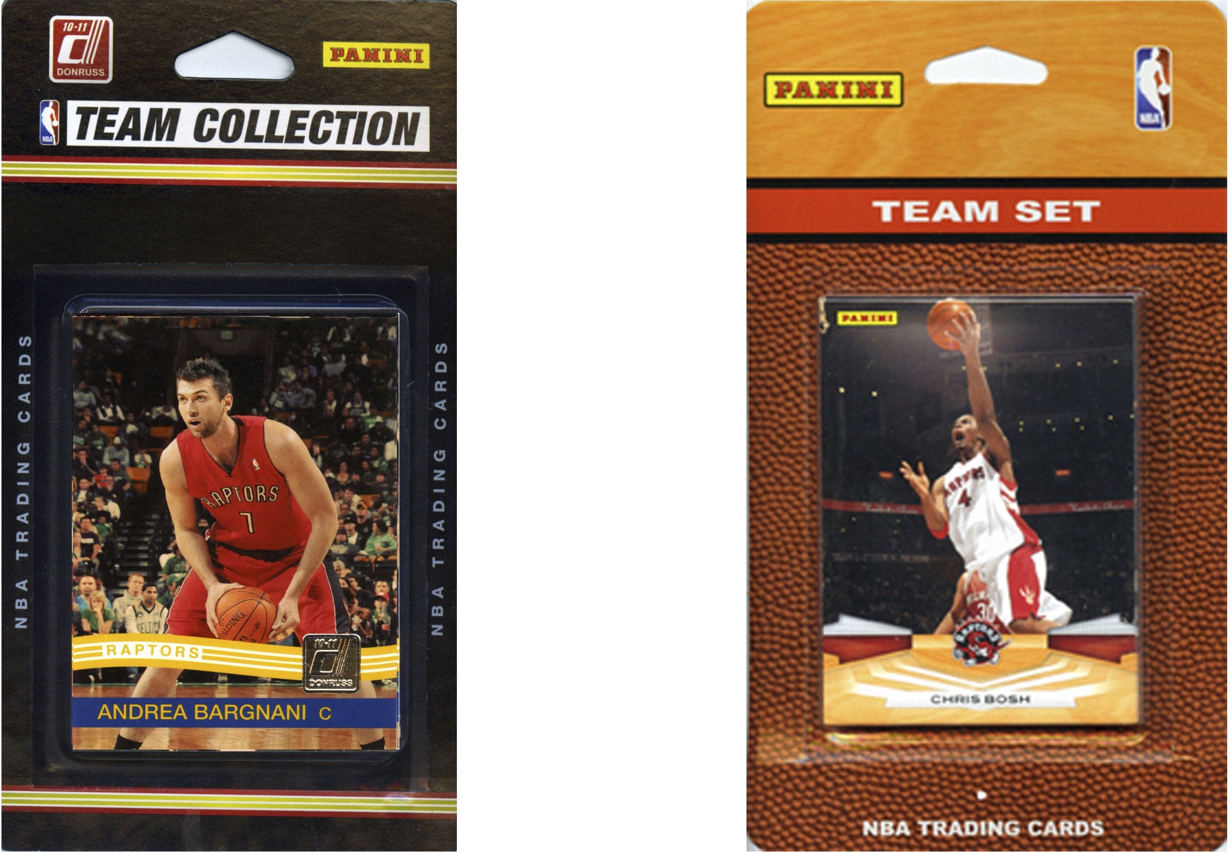 NBA Toronto Raptors 2 Different Licensed Trading Card Team Sets