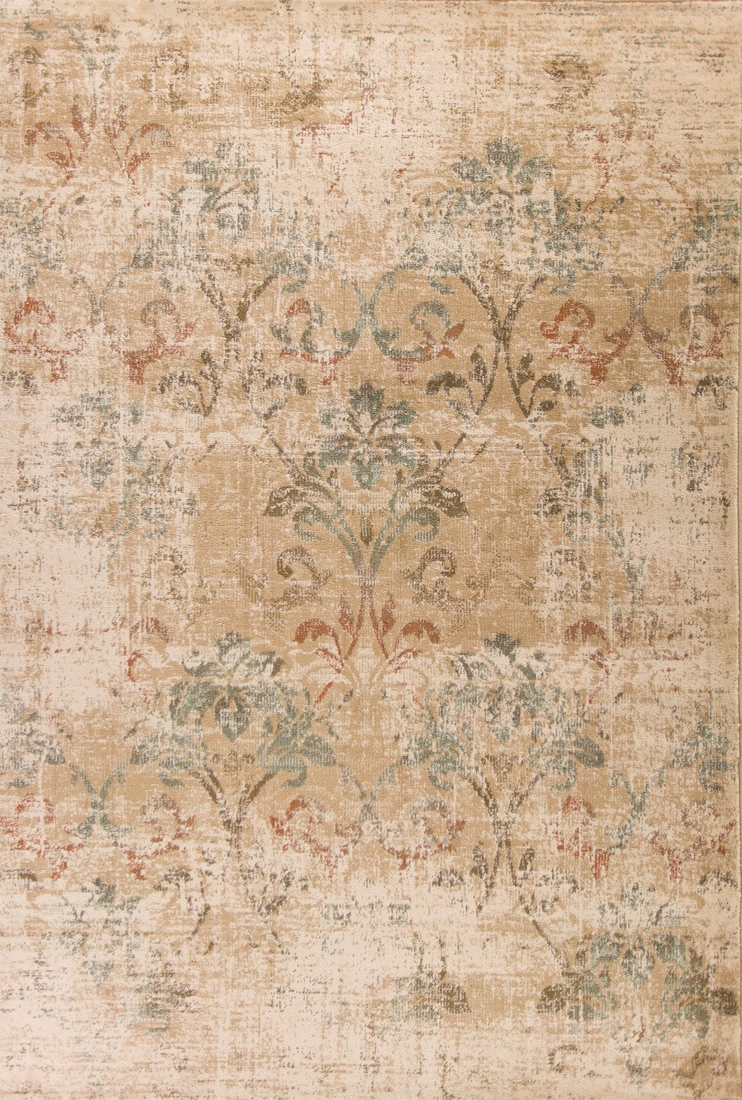 Heritage 9351 Champagne Damask Size 22 x 711″ Runner″