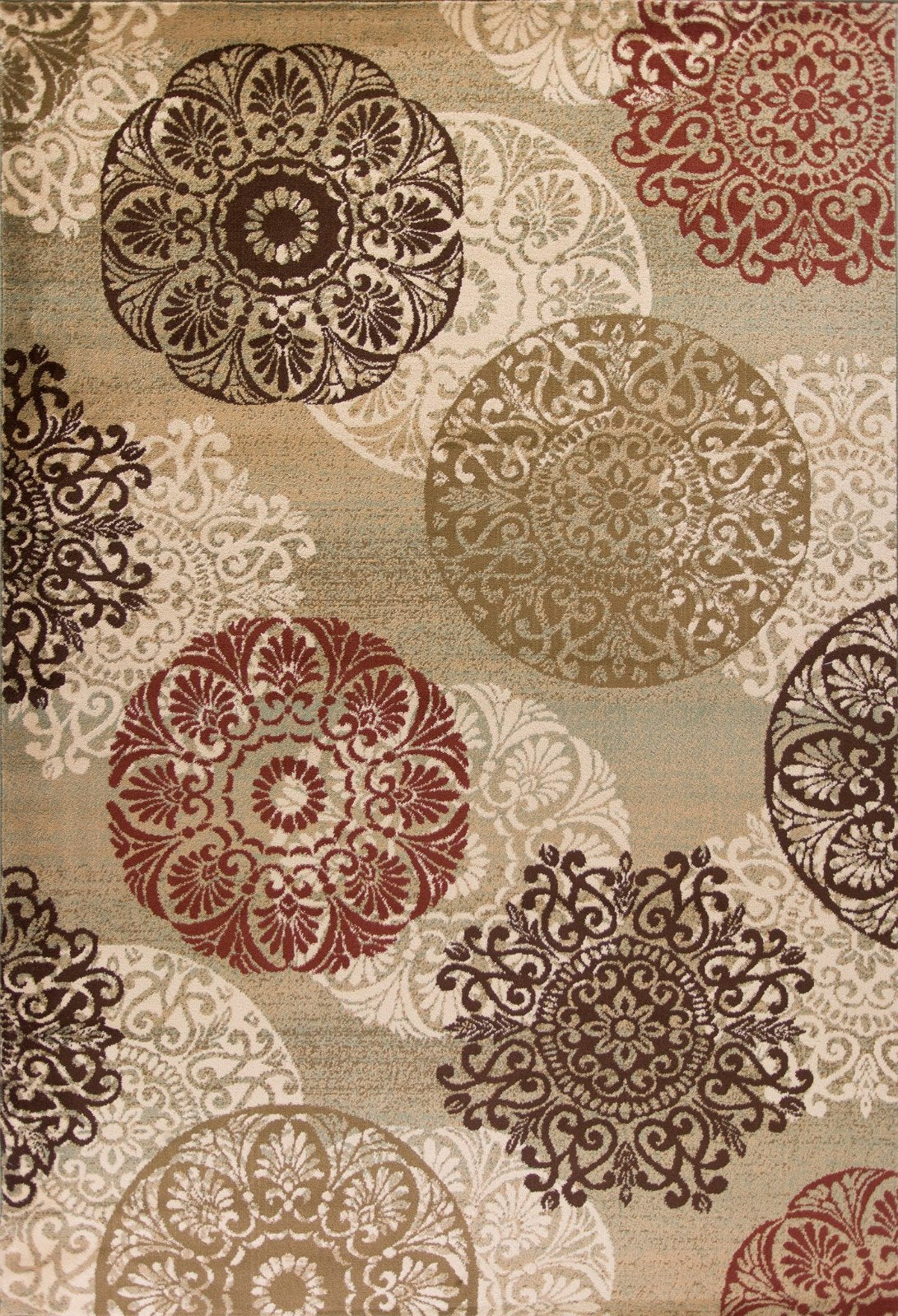Heritage 9353 Sage Accents Size 77 x 1010″″