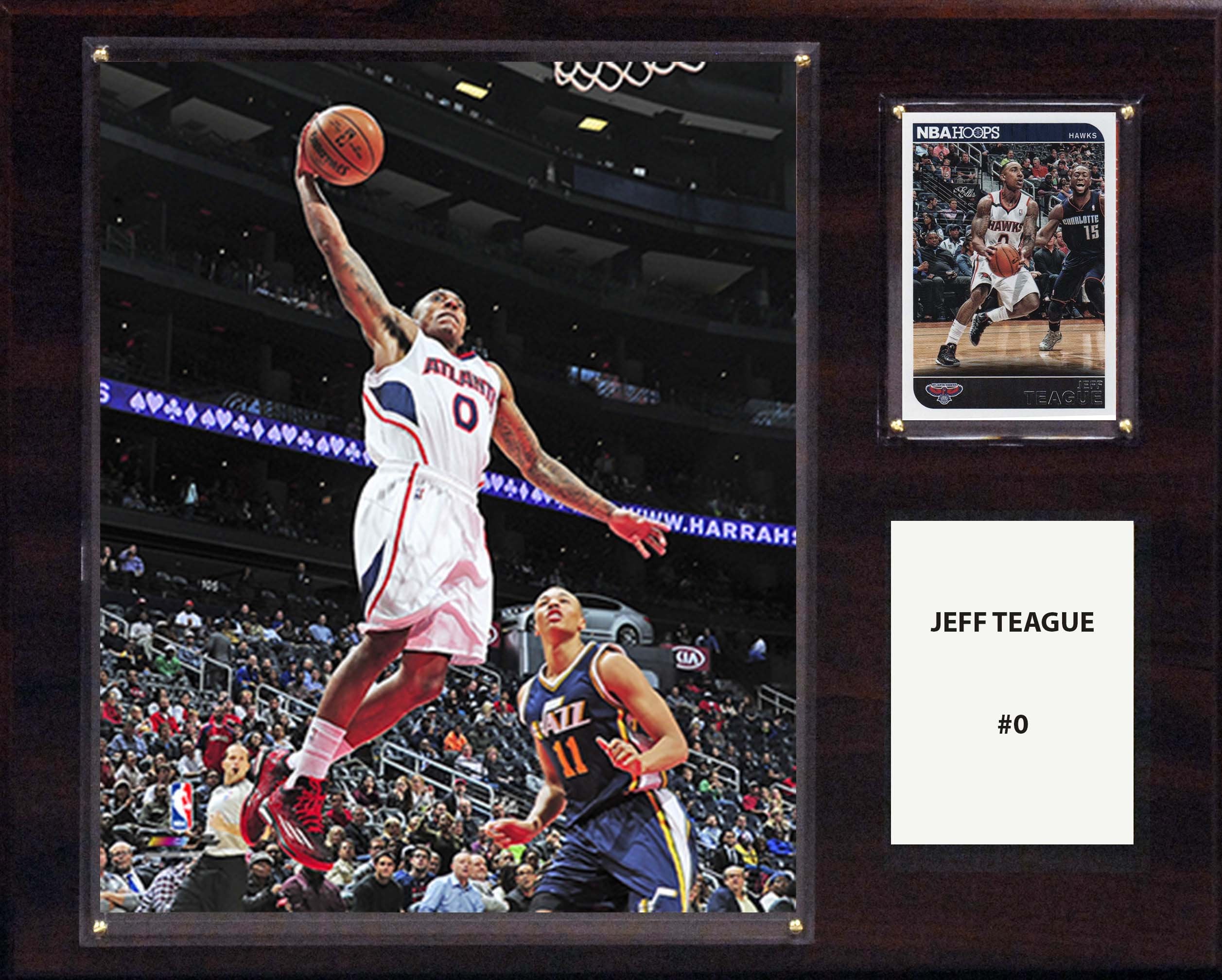 NBA 12x15″ Jeff Teague Atlanta Hawks Player Plaque