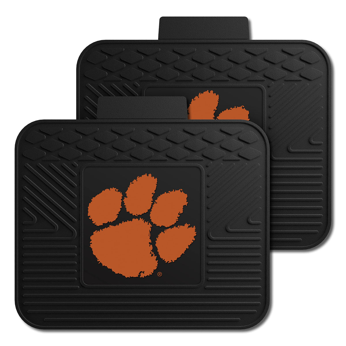 Fanmats 12257 Clemson University Utility Mat - 2 Piece , 14X17
