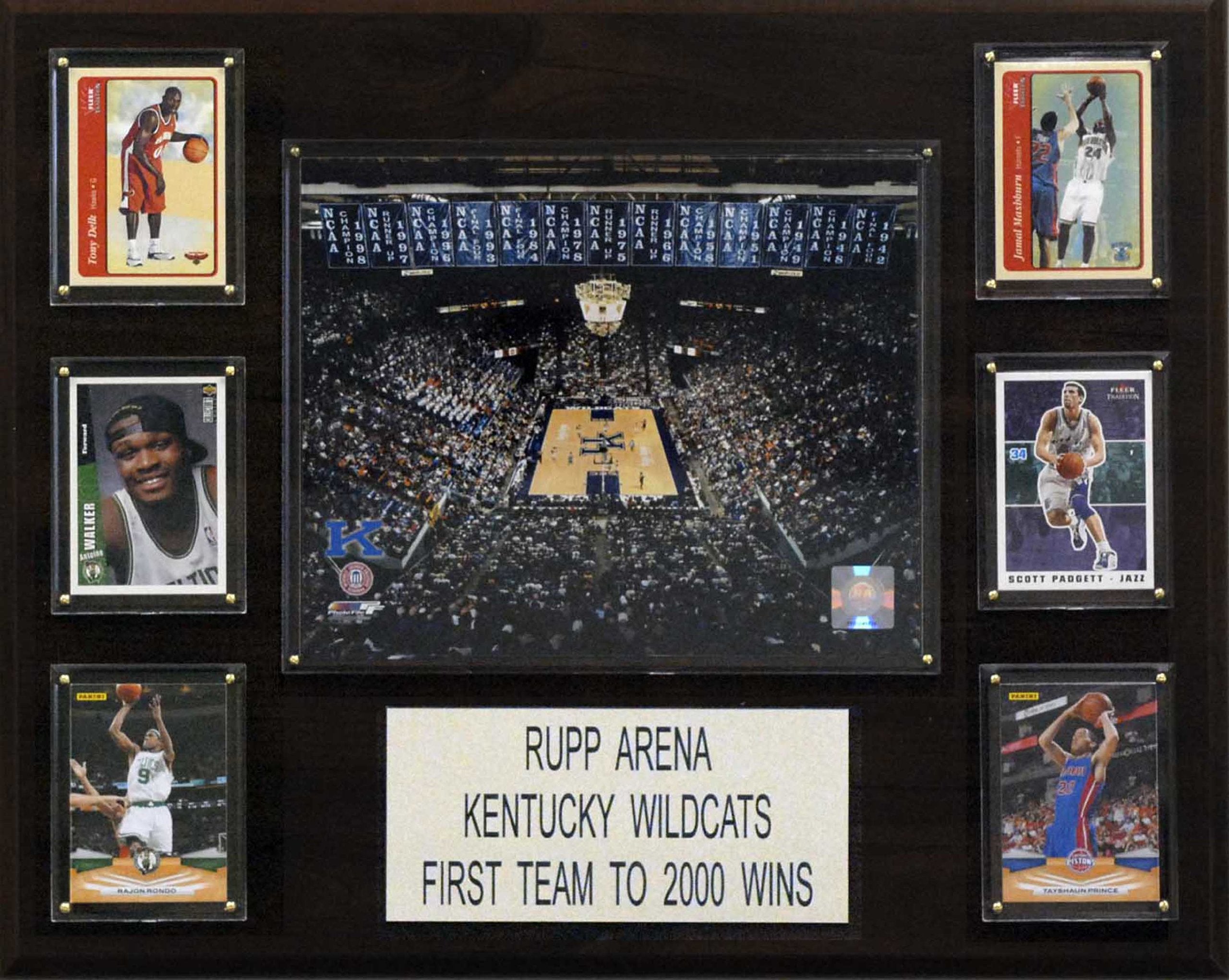NCAA Basketball 16x20″ Rupp Arena Stadium Plaque
