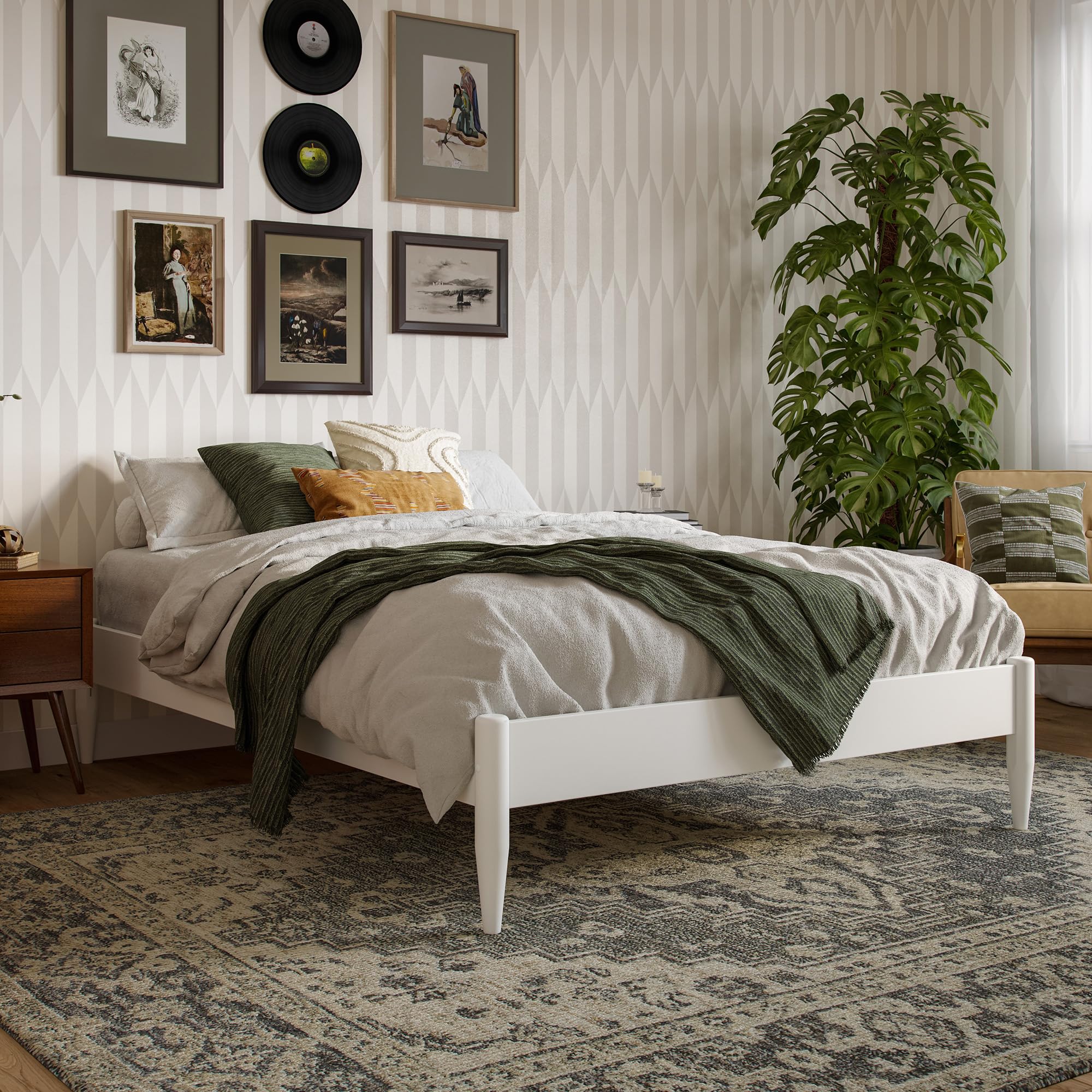 Pasadena Storage Full Basic Bed in White